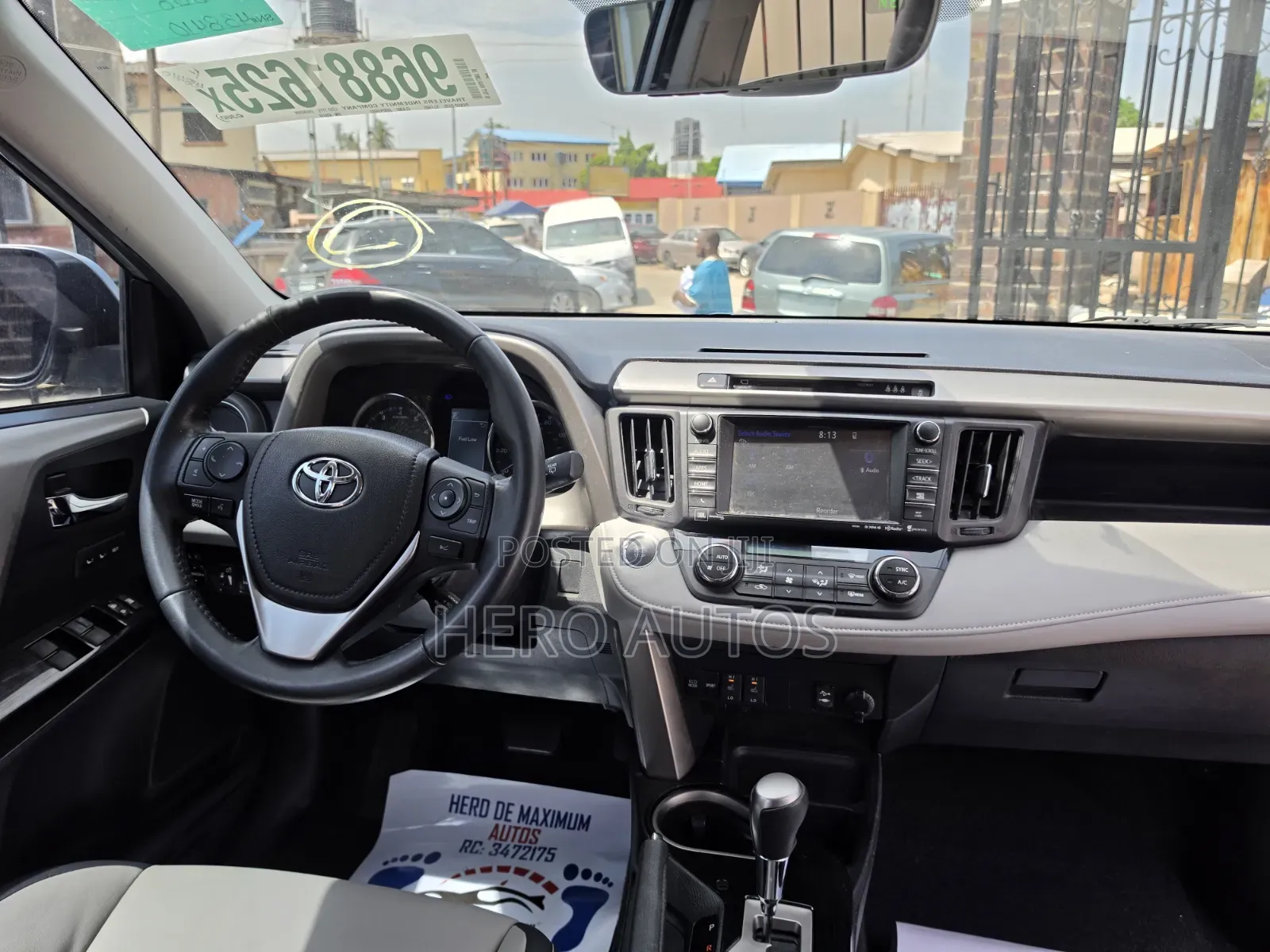 Toyota RAV4 Limited AWD (2.5L 4cyl 6A) 2016 Silver