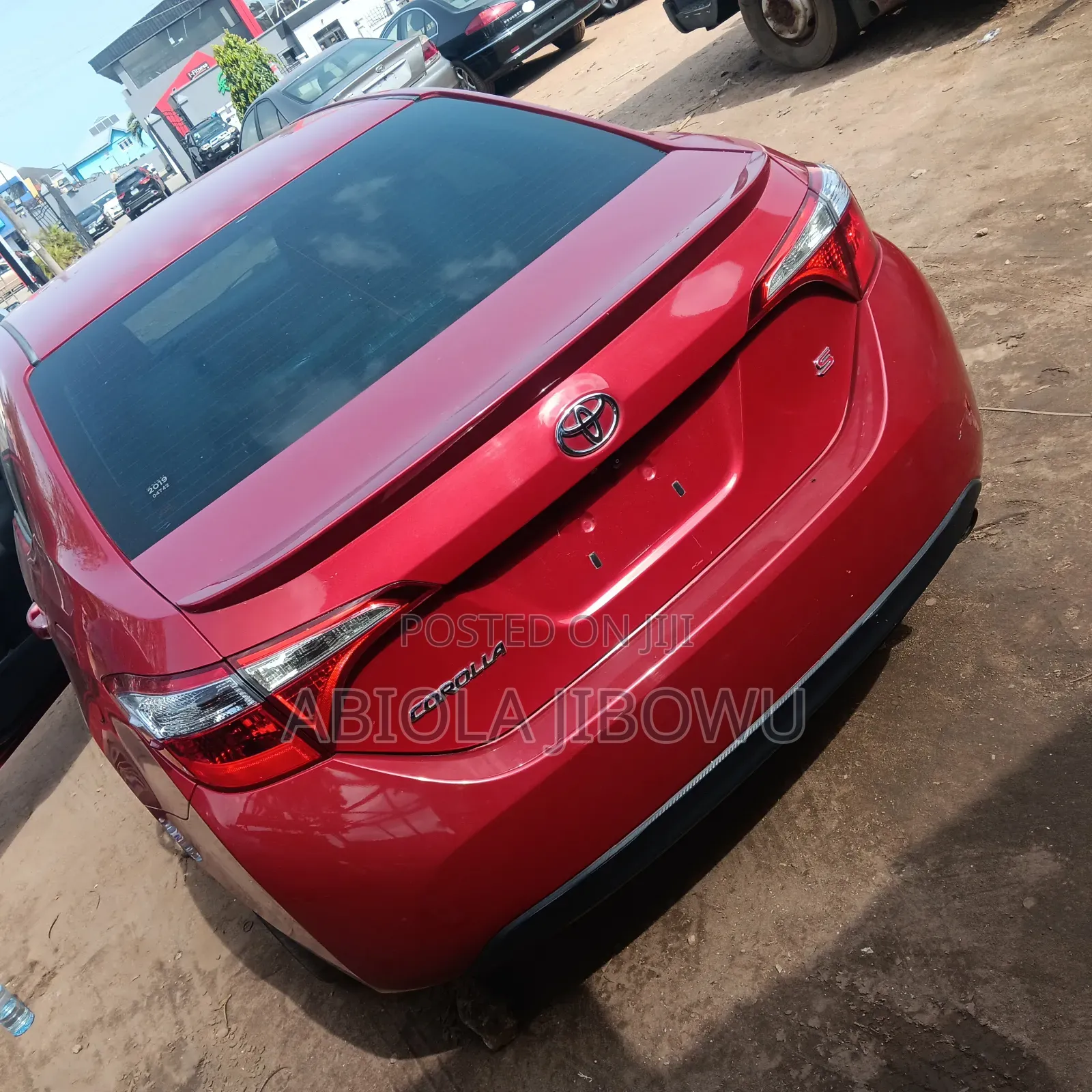 Toyota Corolla S 4dr Sedan (1.8L 4cyl CVT) 2014 Red