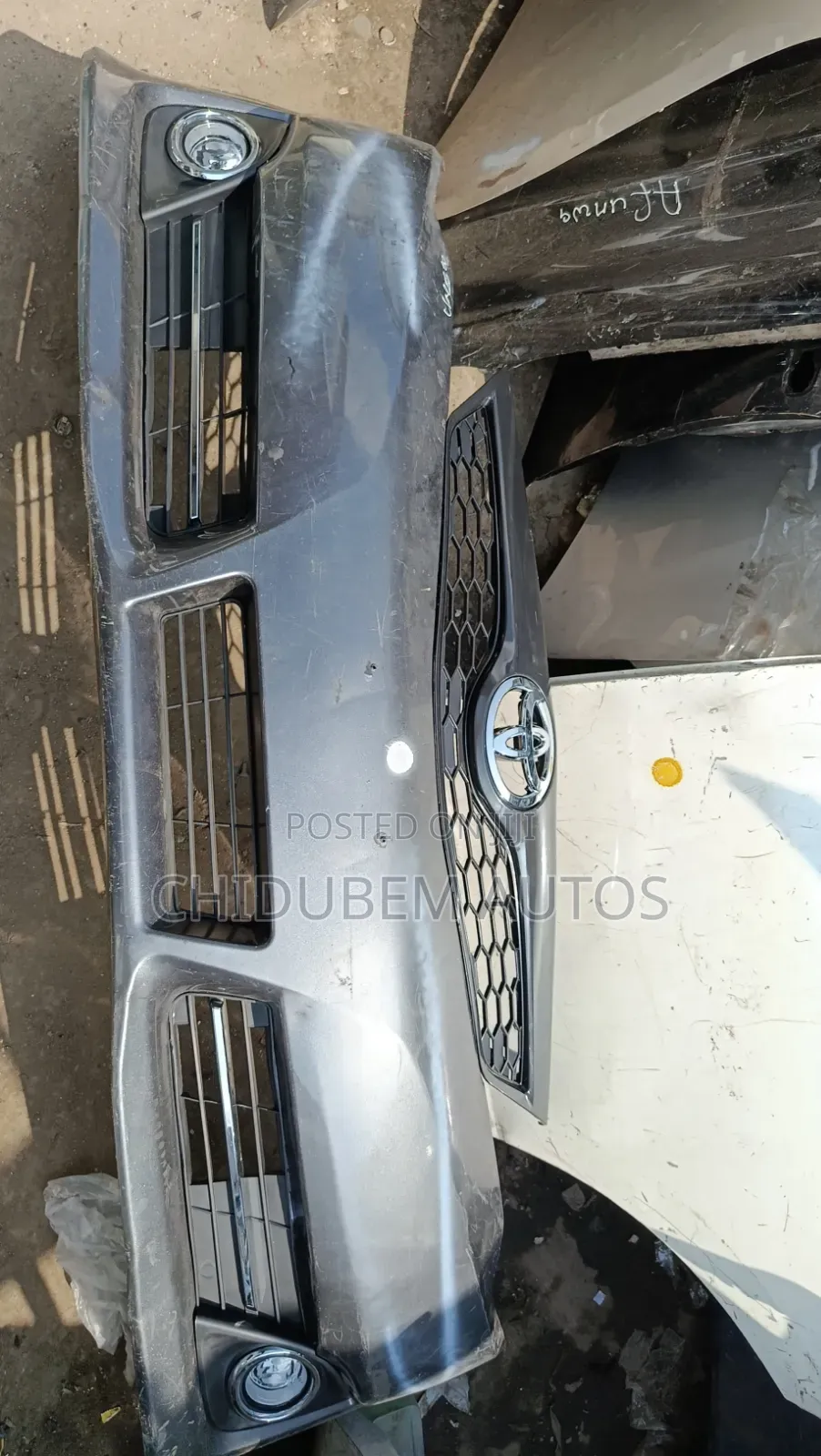 Complete Front Bumper Camry 2013 Model Sport