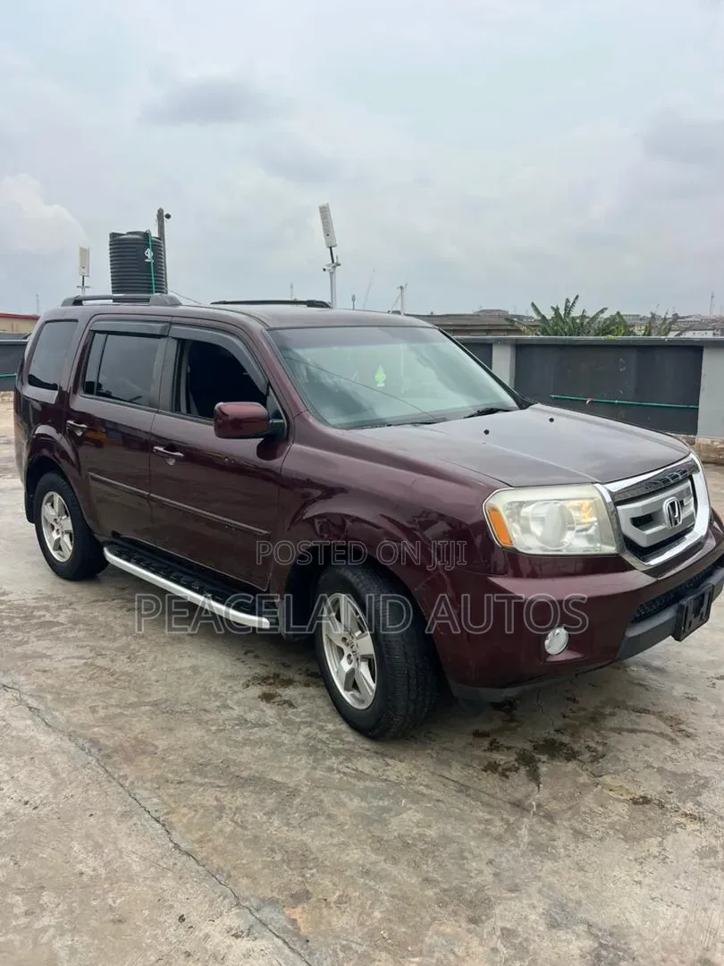 Honda Pilot EX 4dr SUV (3.5L 6cyl 5A) 2011 Red