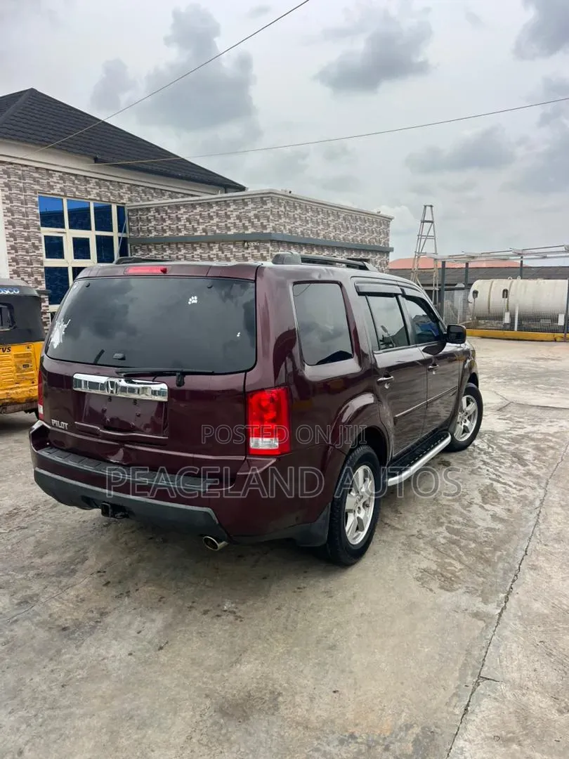 Honda Pilot EX 4dr SUV (3.5L 6cyl 5A) 2011 Red