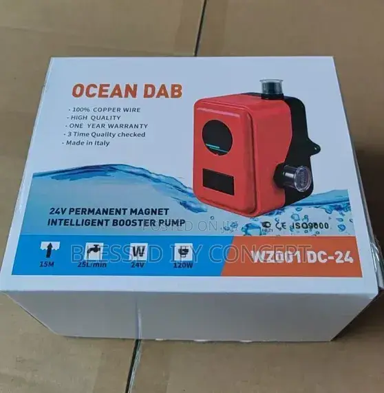 Italian Ocean Dab Pressure Booster Pump, 100% Copper
