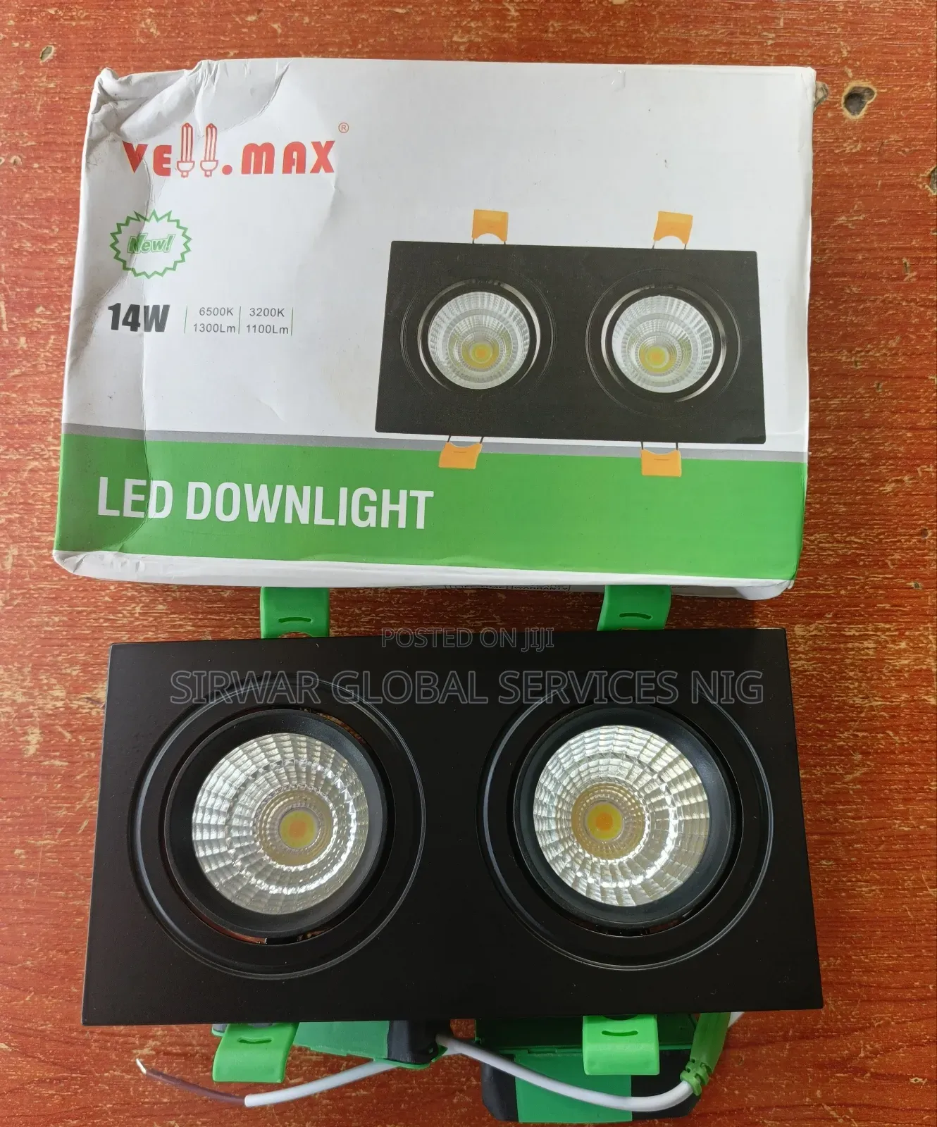 3 in 1 Color Spot Light 14w Black