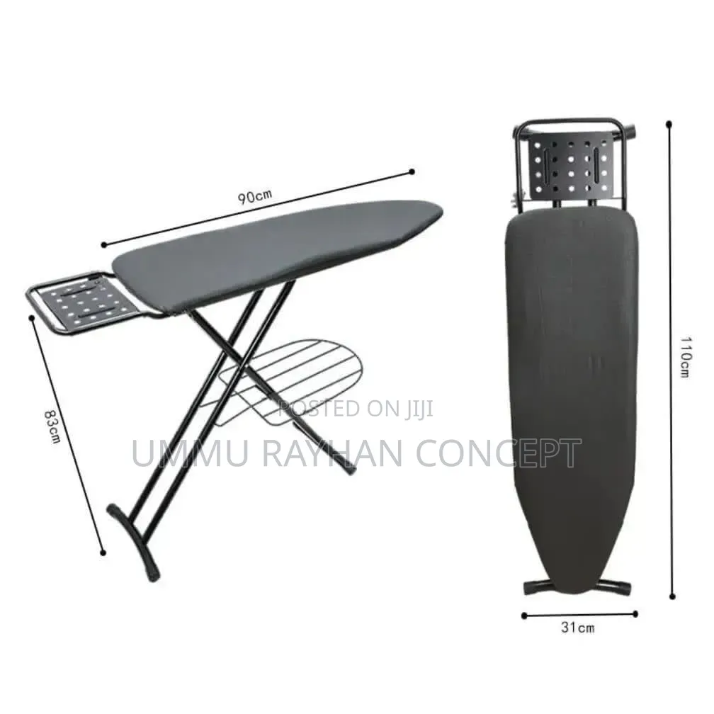 90cm Quality Big Black Ironing Board