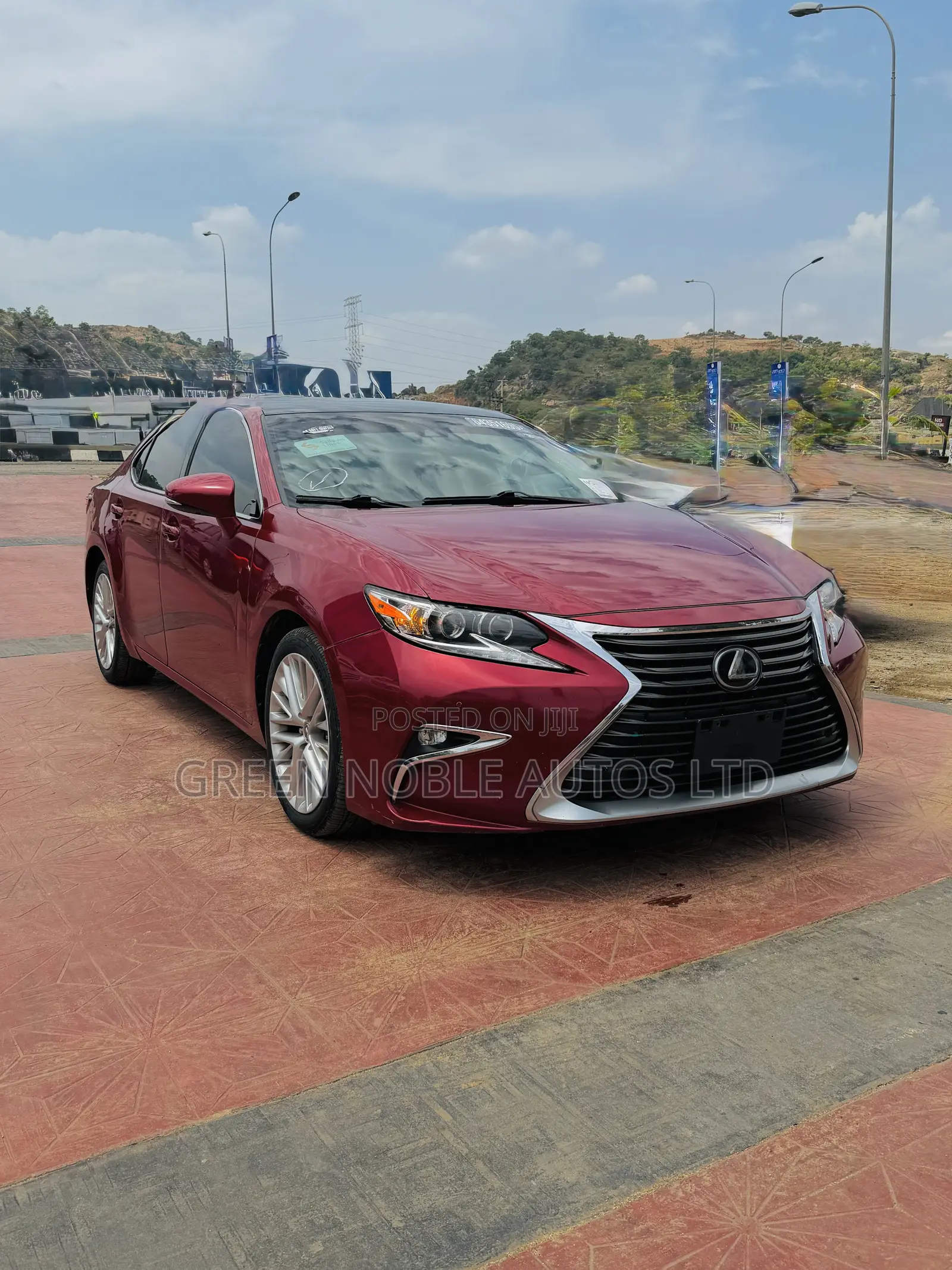 Lexus ES 2017 Red