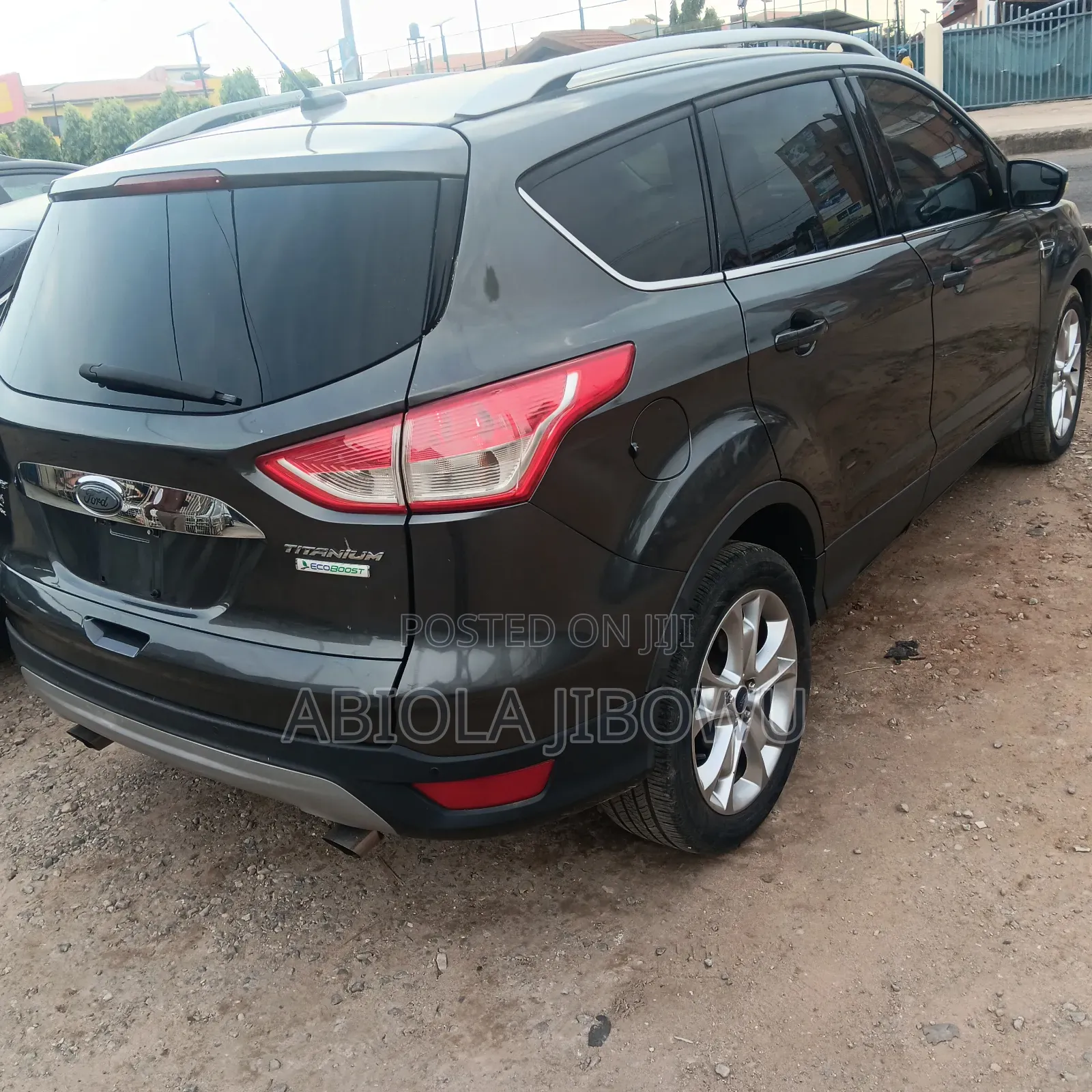 Ford Escape Titanium 4dr SUV AWD (1.6L 4cyl Turbo 6A) 2015 Gray