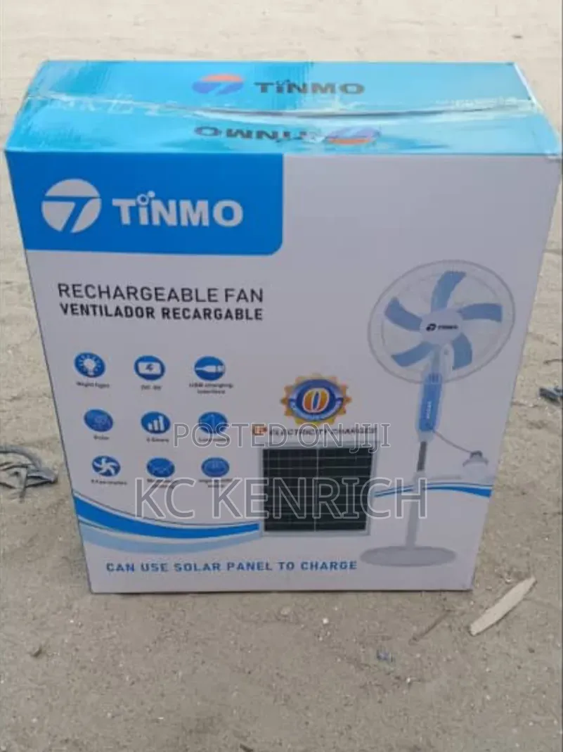 Tinmo 16 Inch Standing Fan Rechargeable