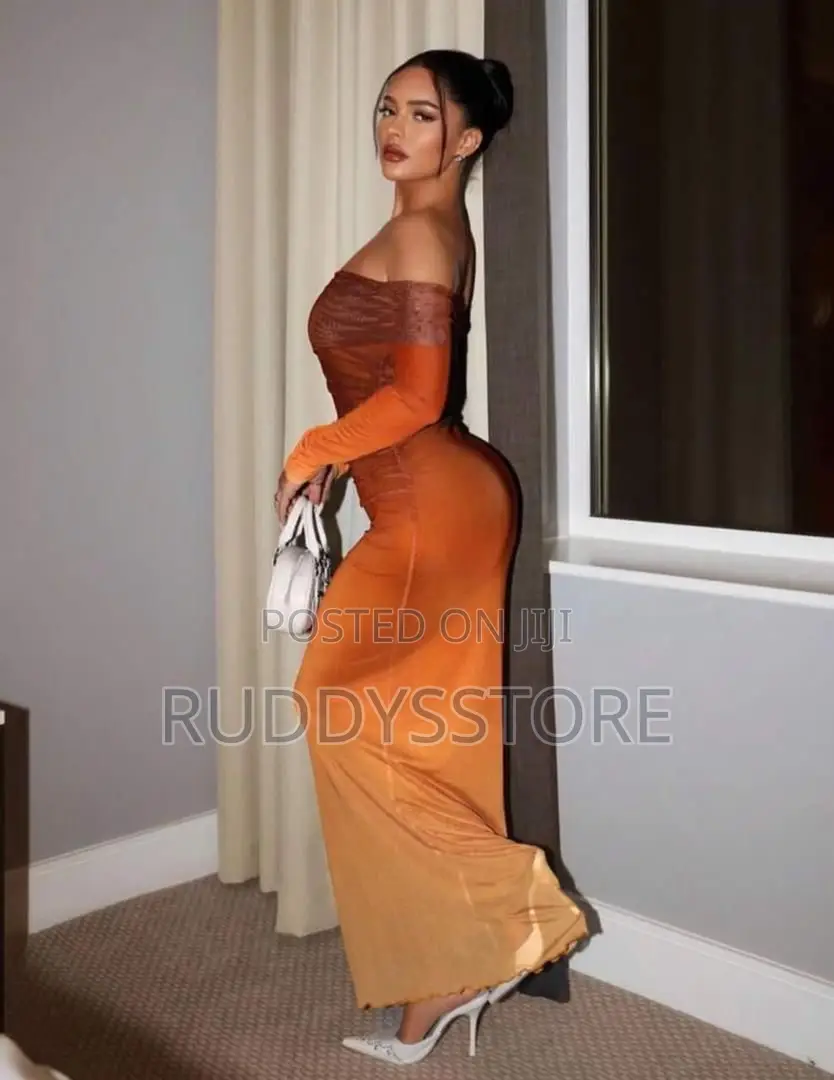Ombré Mesh Dress