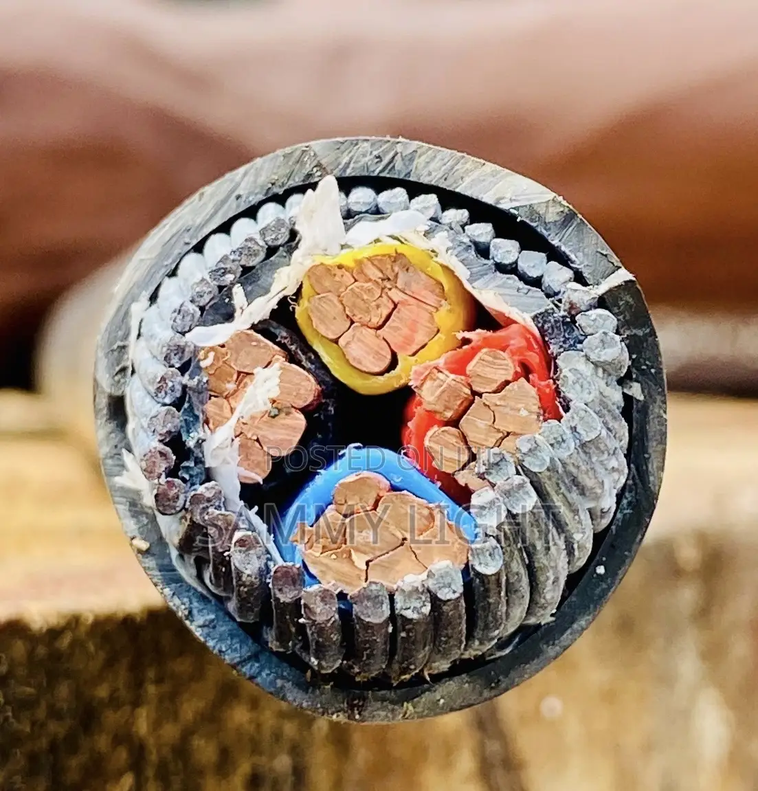 25mm 4core Armoured Cable Full Gauge