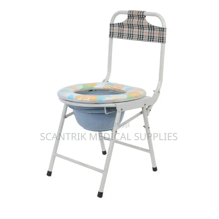 Heavy Duty Adjustable Commode Chair for Extra Support