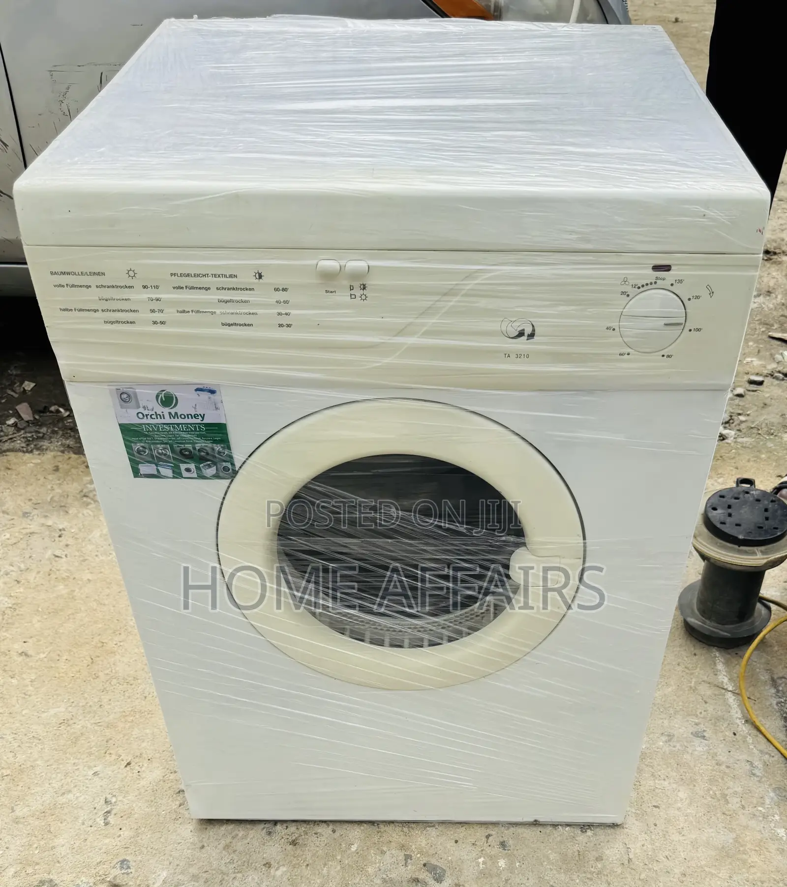 Laundry Cloth Dryer Ignis 7kg (100% Drying) + Warranty