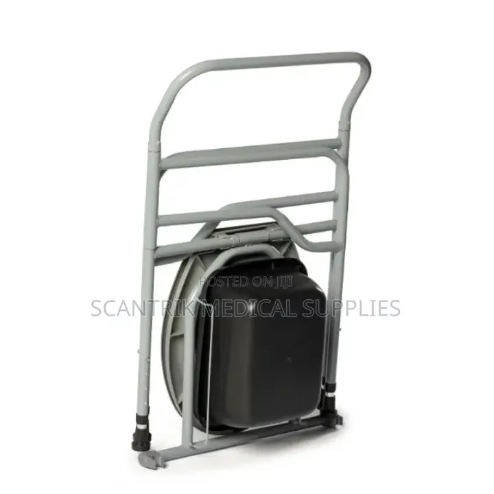 Deluxe Padded Commode Chair for Extra Comfort