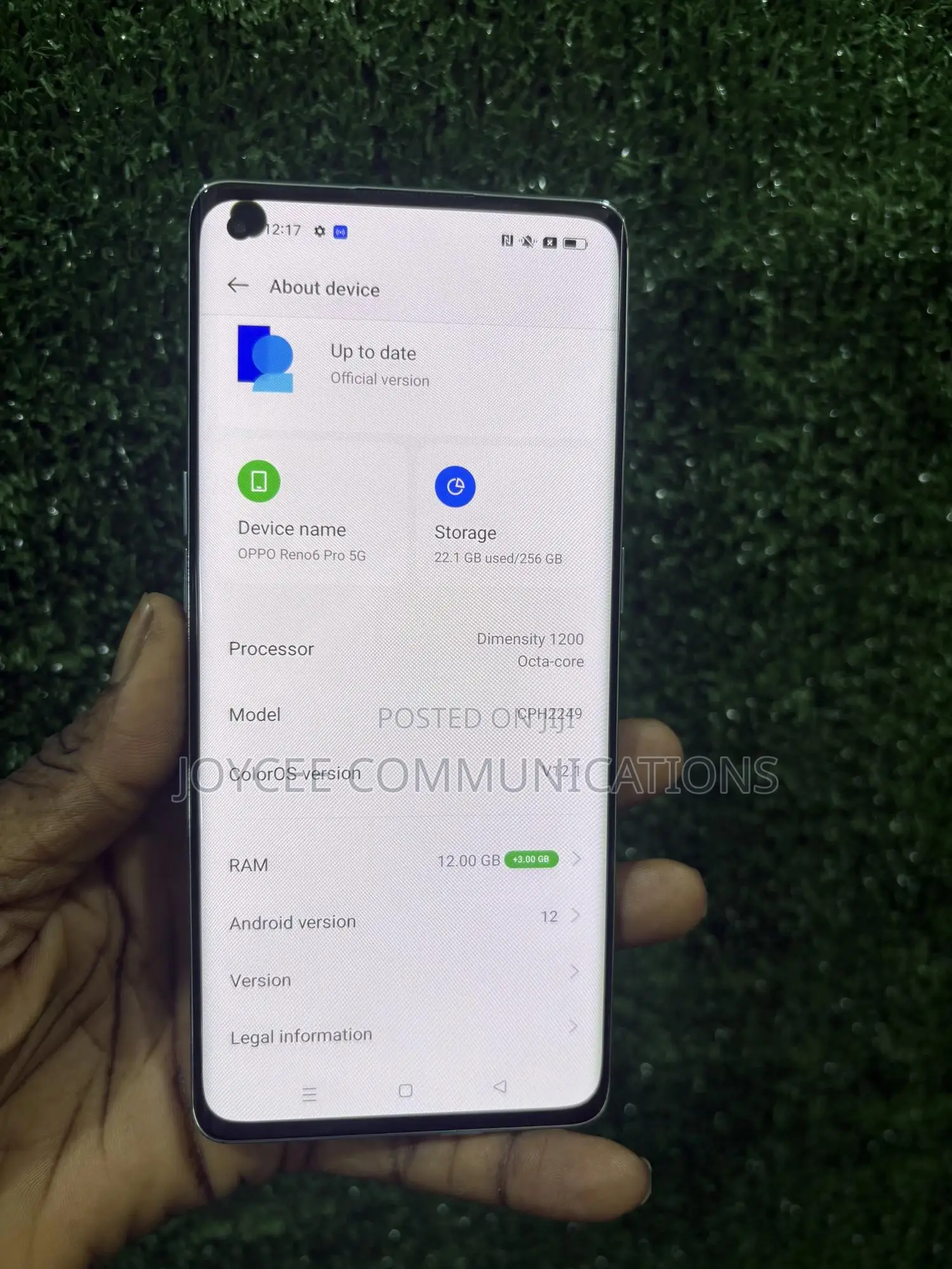 Oppo Reno6 Pro 5G 256 GB Blue