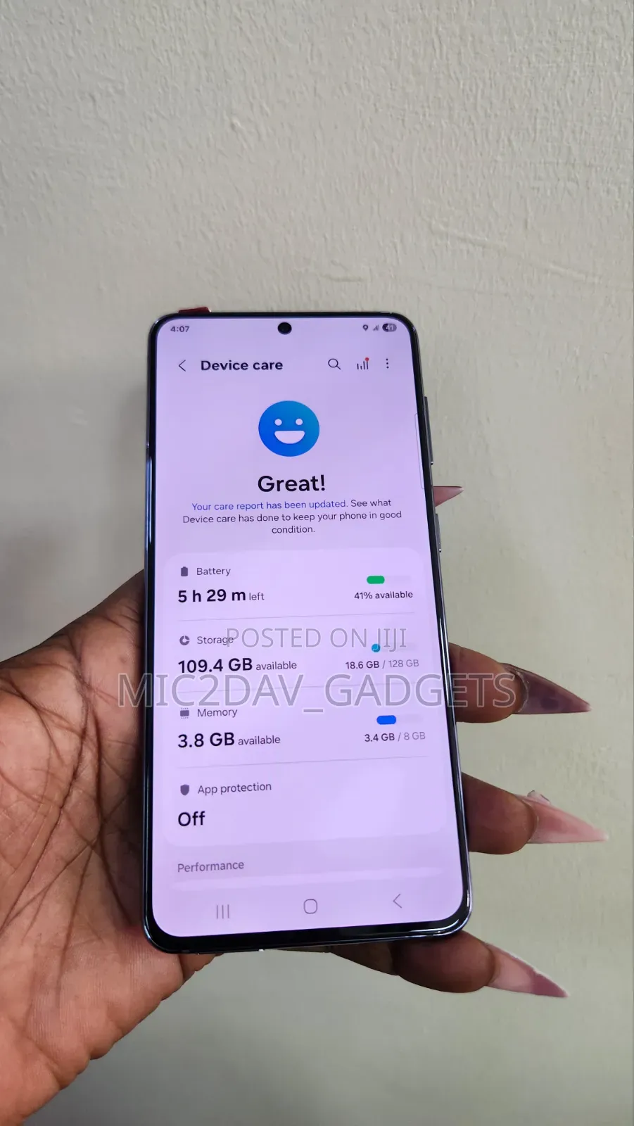 Samsung Galaxy S21+ 5G 128 GB Purple