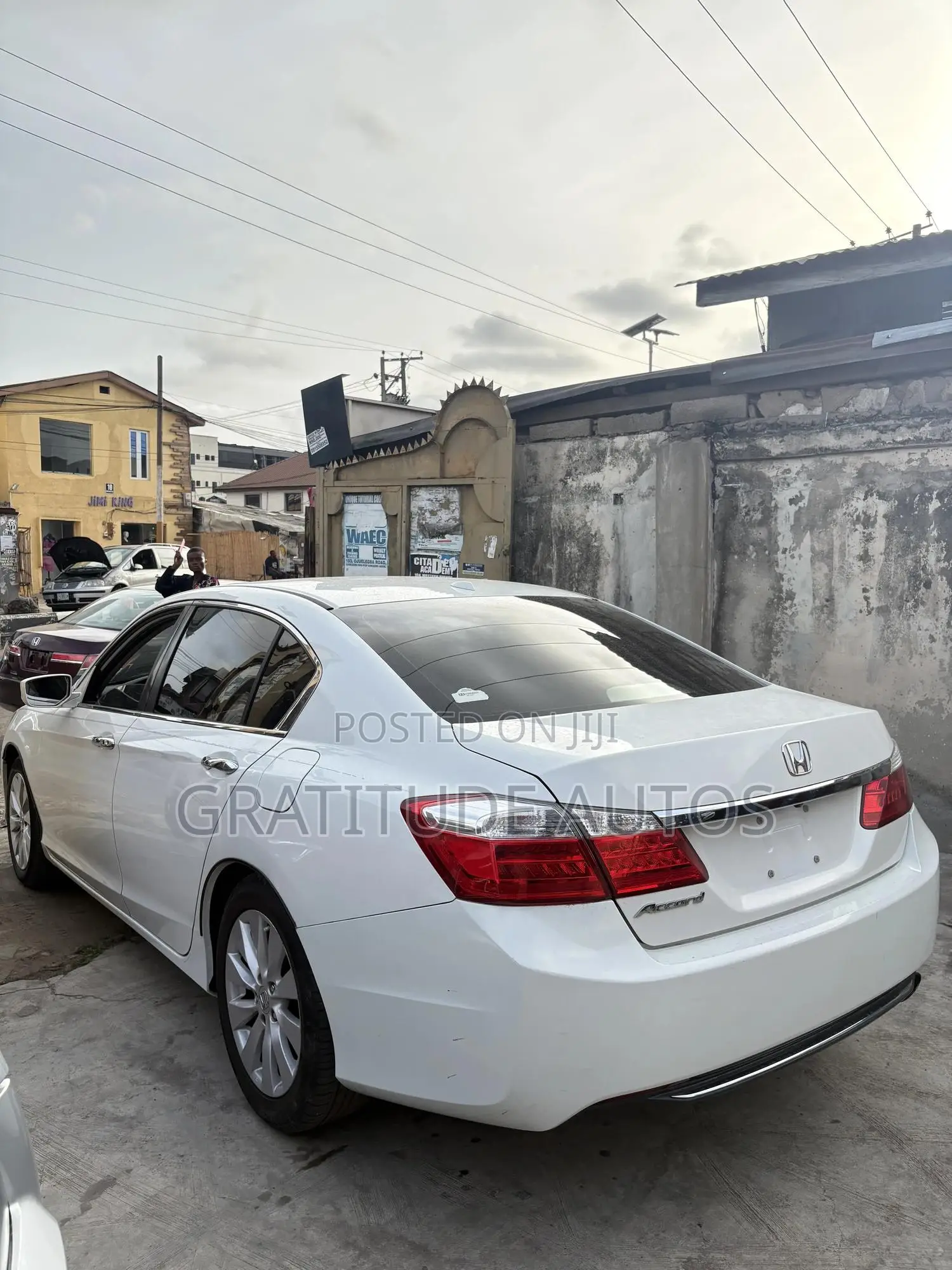 Honda Accord EX-L 4dr Sedan (2.4L 4cyl CVT) 2015 White