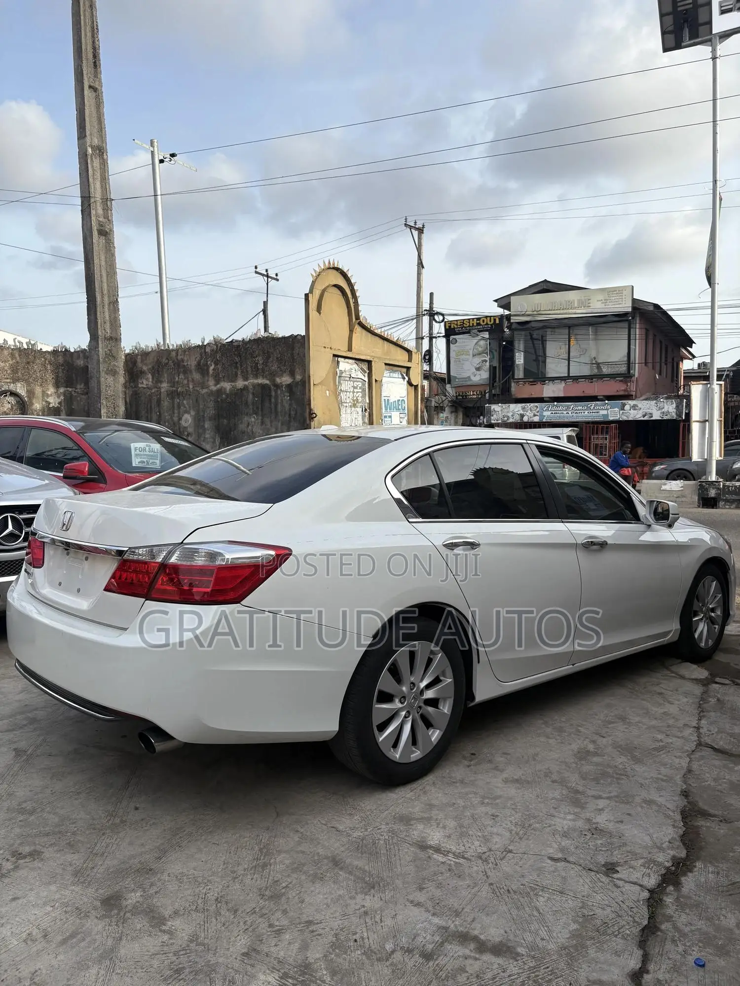 Honda Accord EX-L 4dr Sedan (2.4L 4cyl CVT) 2015 White