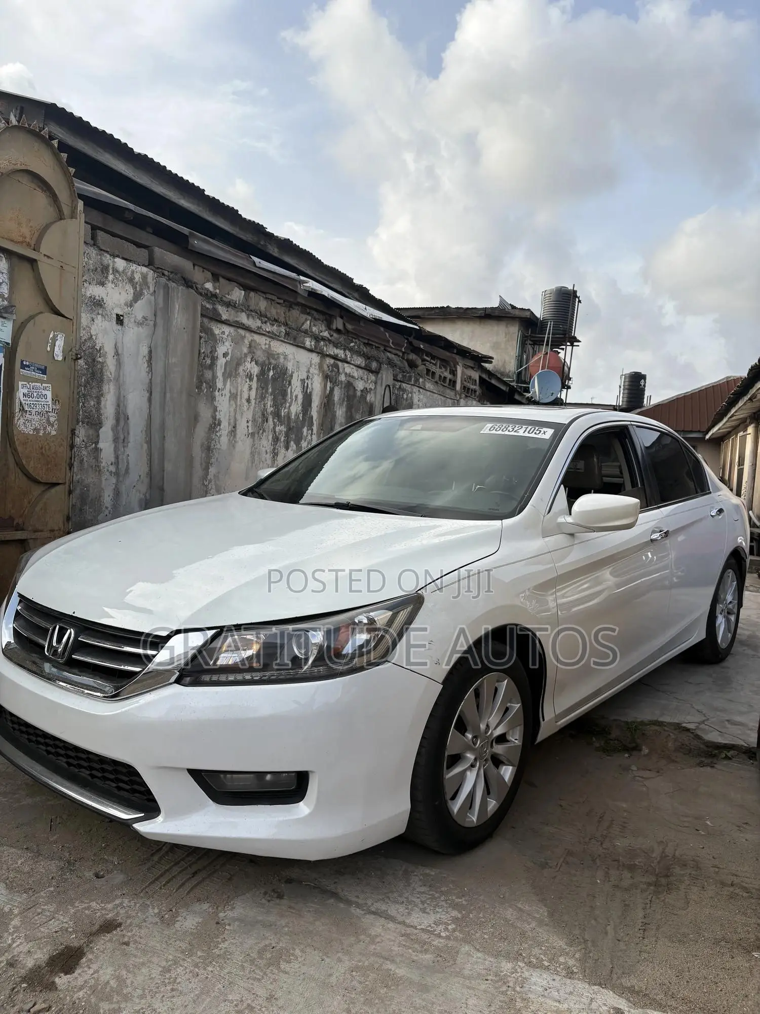 Honda Accord EX-L 4dr Sedan (2.4L 4cyl CVT) 2015 White
