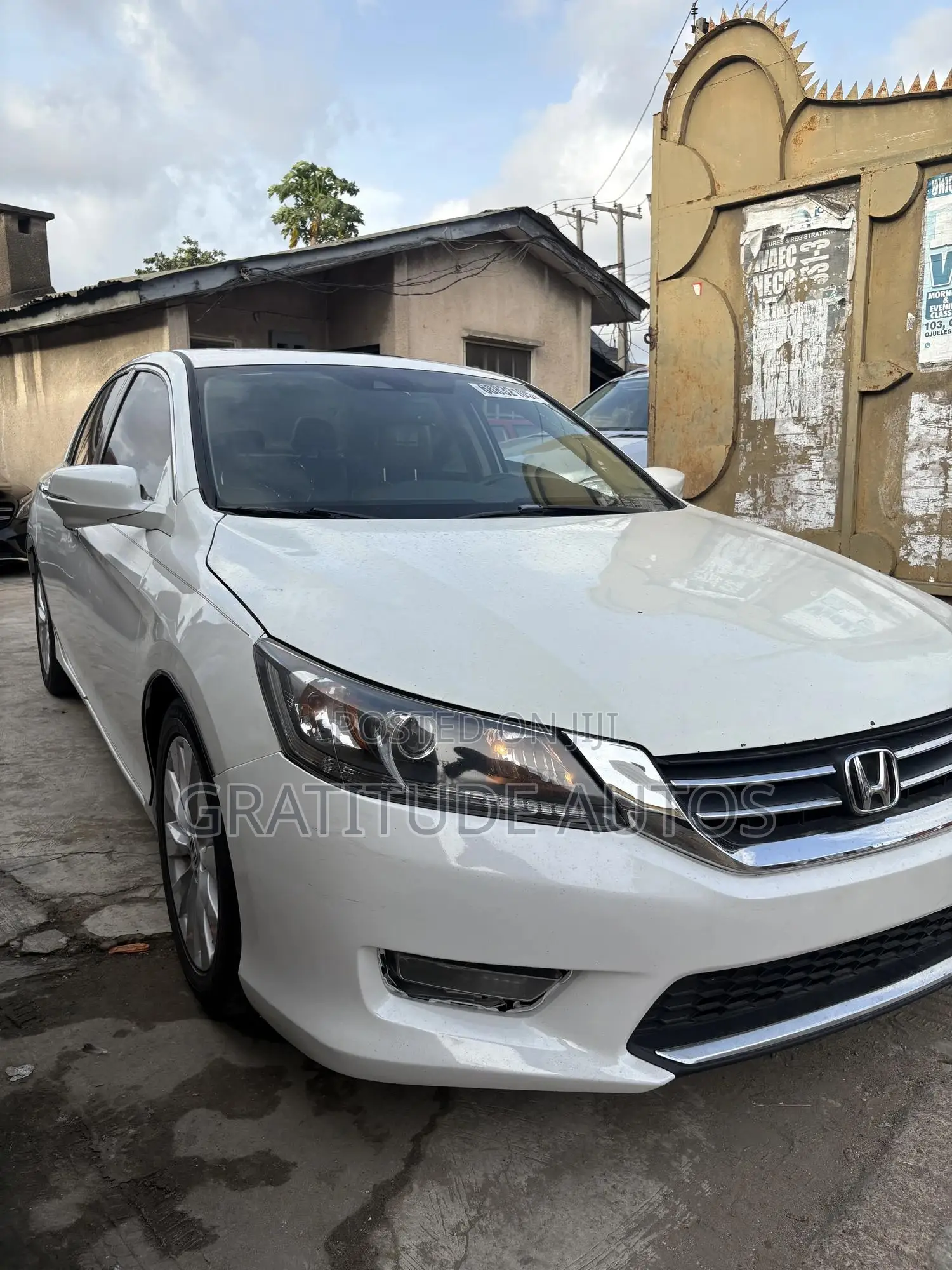 Honda Accord EX-L 4dr Sedan (2.4L 4cyl CVT) 2015 White