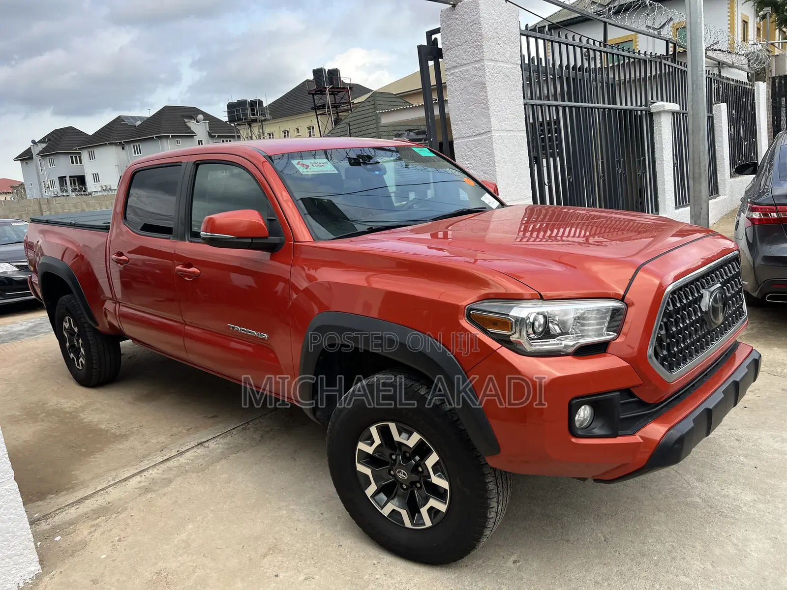 Toyota Tacoma Limited 2018 Red