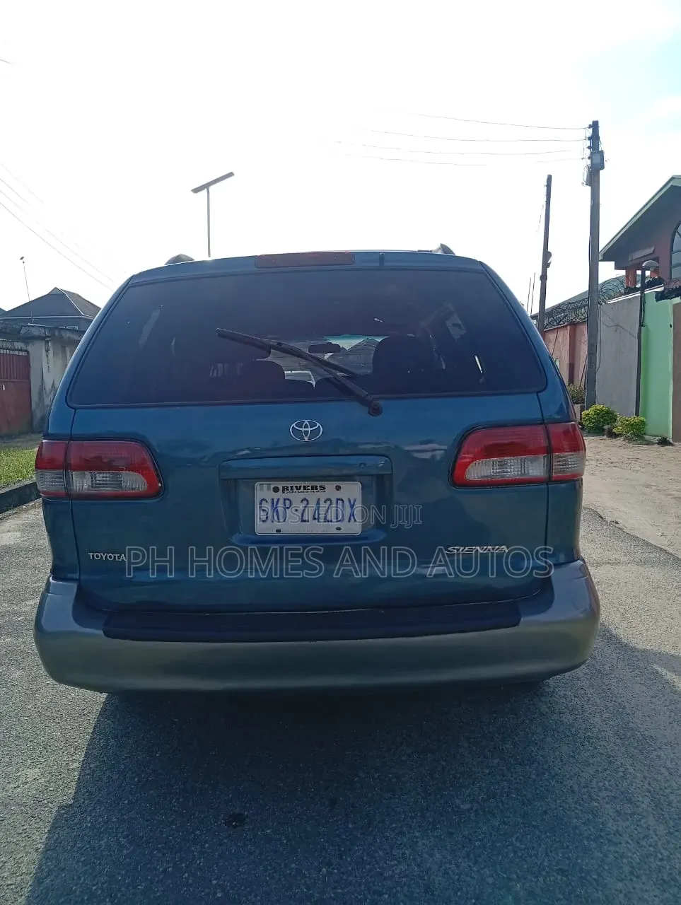 Toyota Sienna 2002 Blue