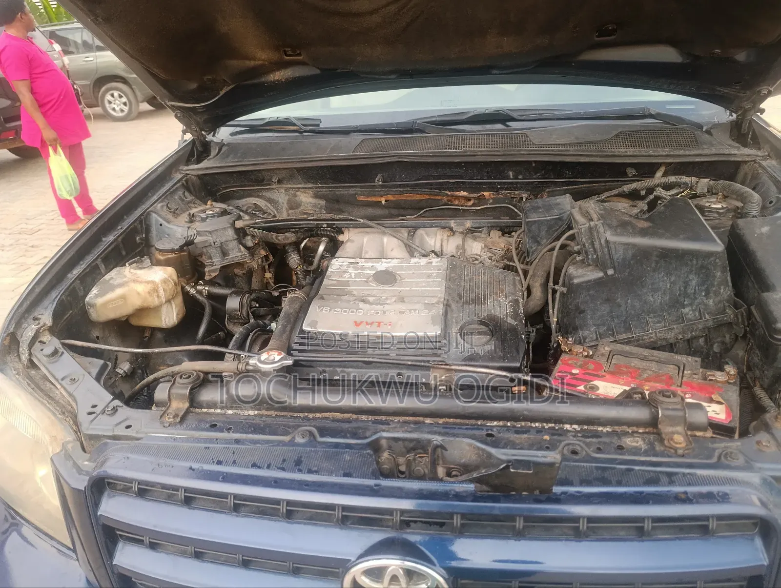 Toyota Highlander 2004 Blue