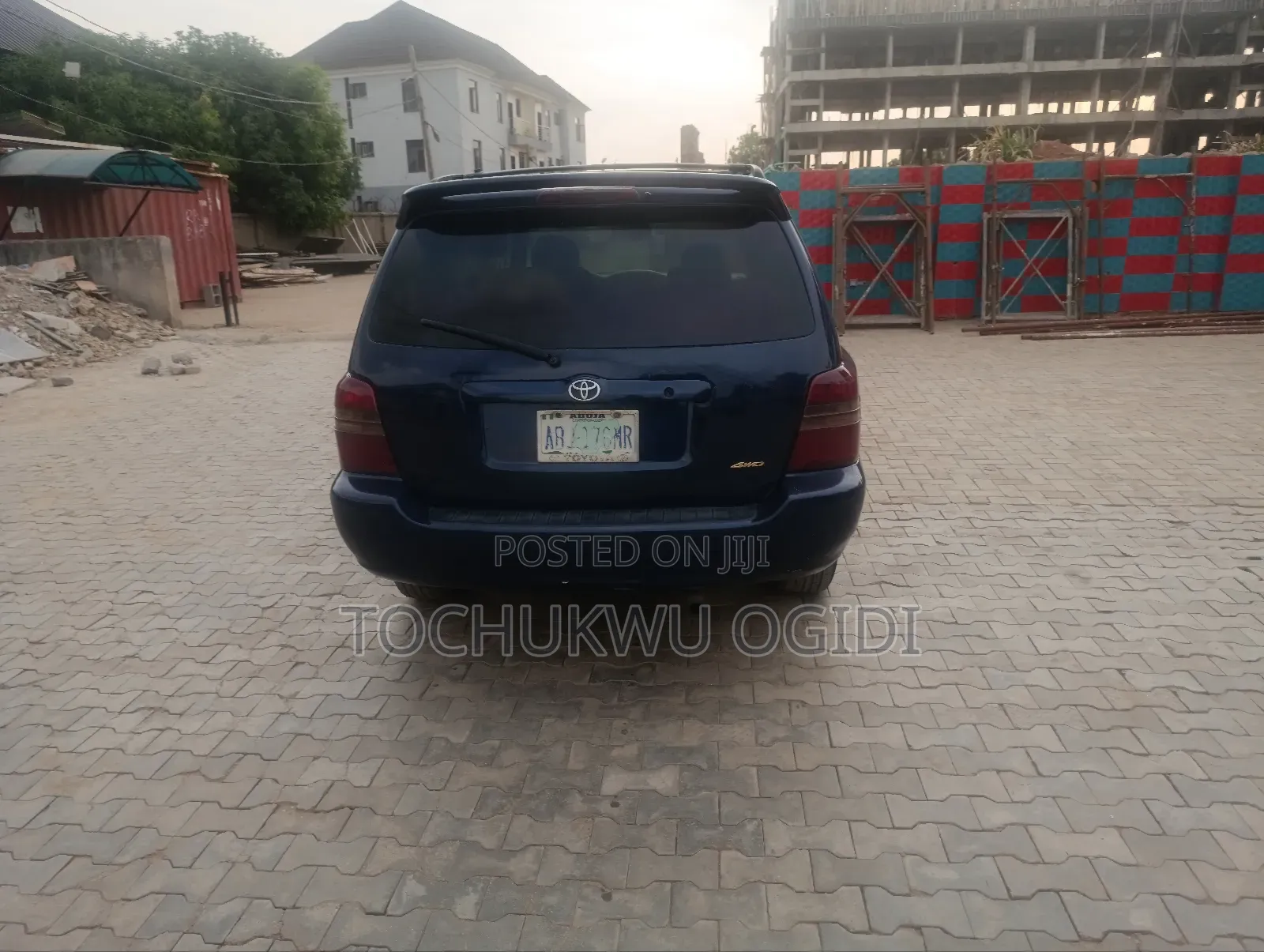 Toyota Highlander 2004 Blue