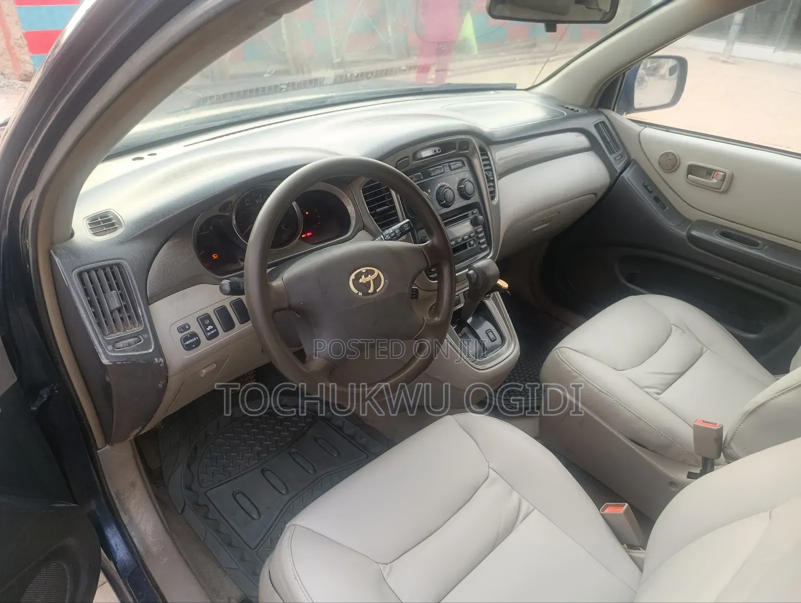 Toyota Highlander 2004 Blue