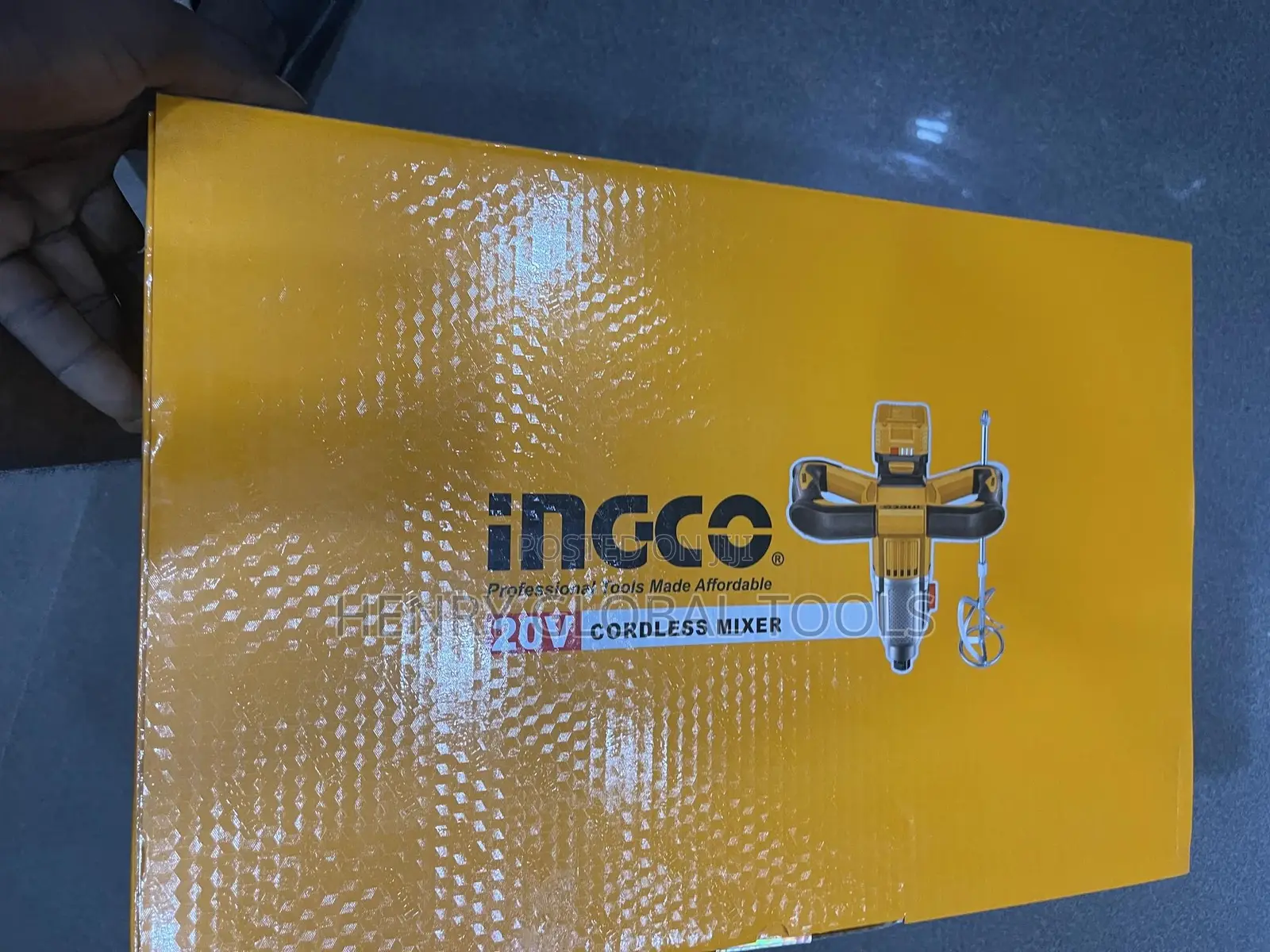 20v Ingco Cordless Battery Operated Hand Mixer Machine