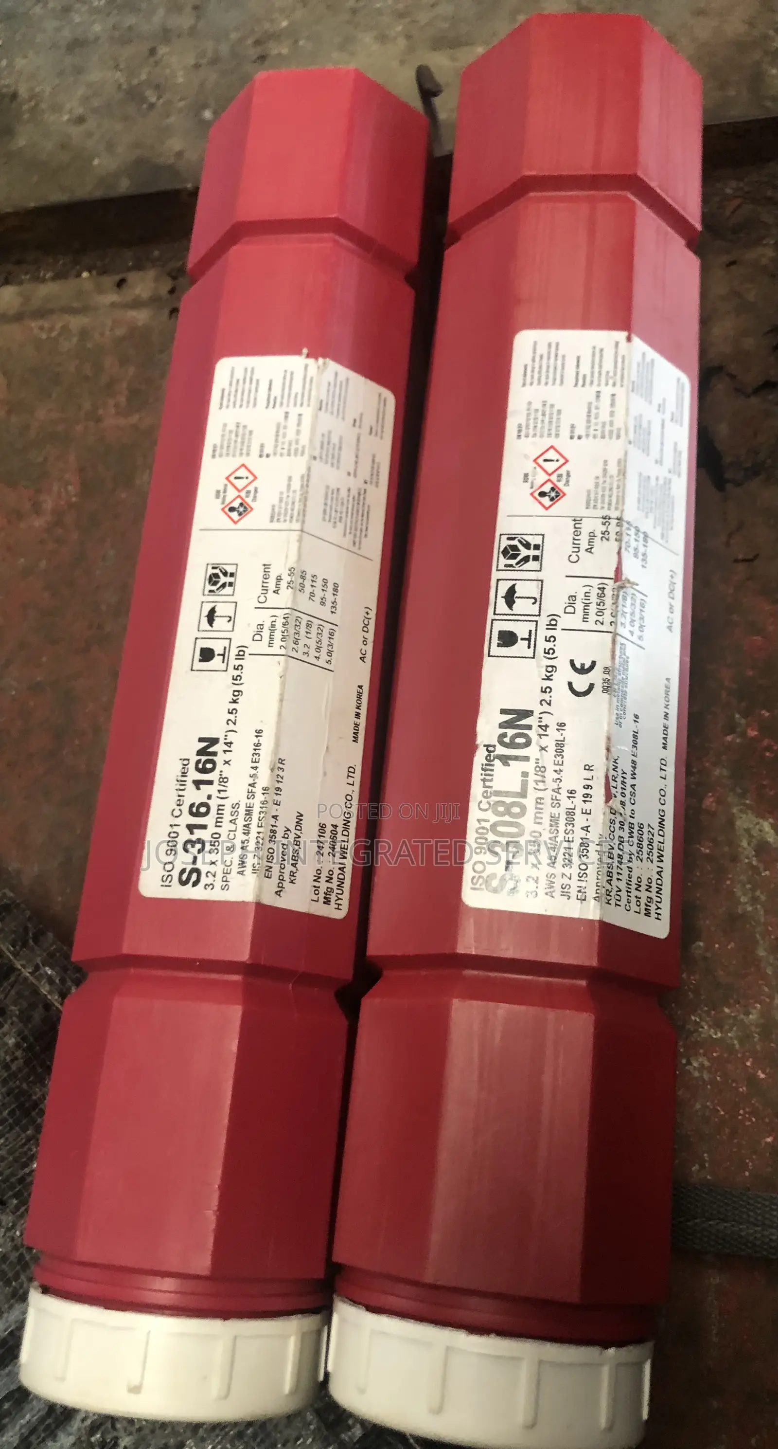 Hyundai Stainless Steel Arc Welding Electrodes S-308l.16n S-316.16n