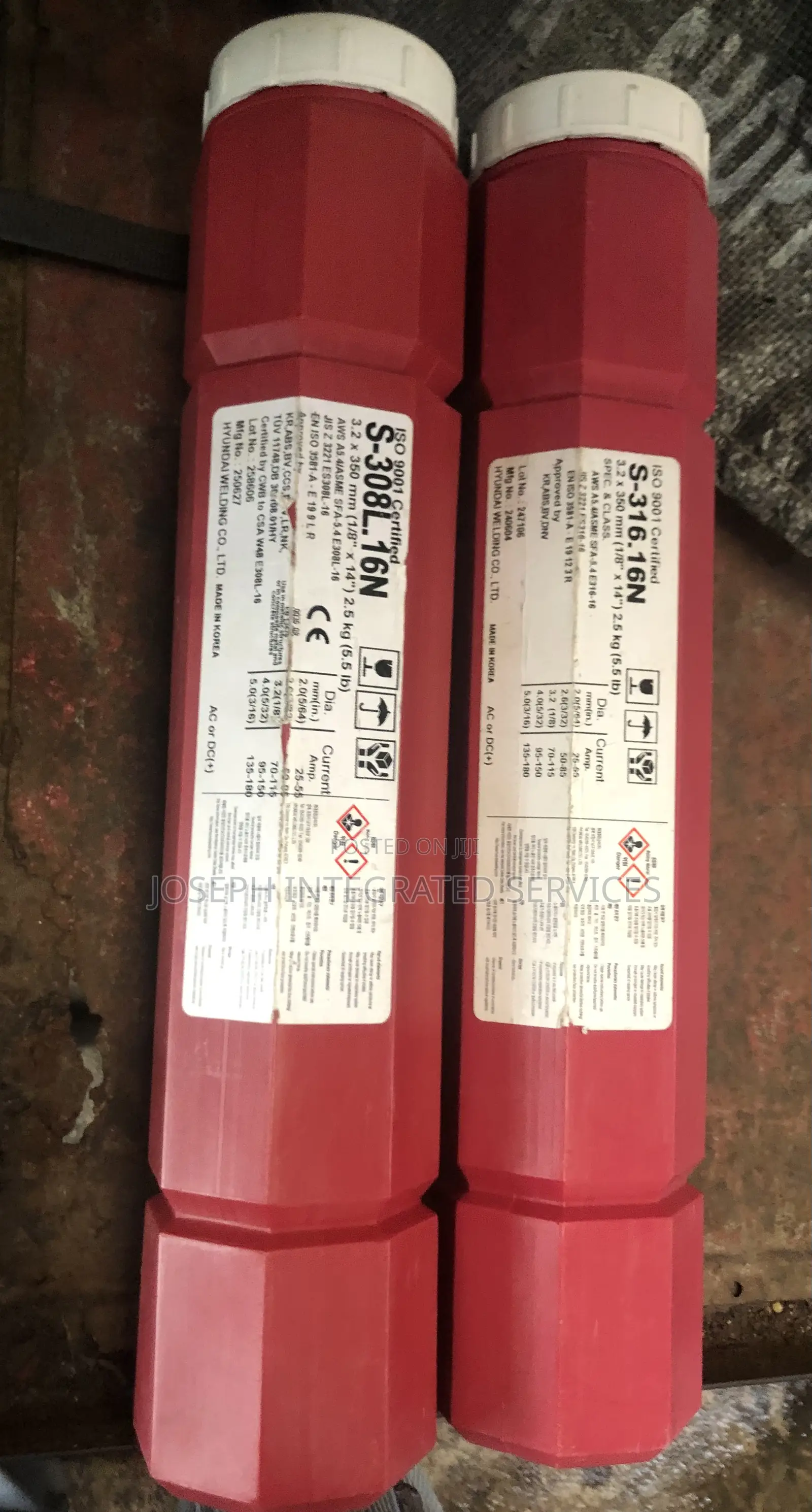 Hyundai Stainless Steel Arc Welding Electrodes S-308l.16n S-316.16n