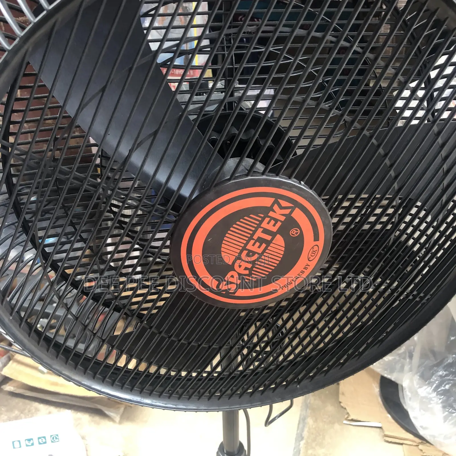 Ox Spacetek 18 Inches Industrial Standing Fan Heavy Duty Cooling Fan