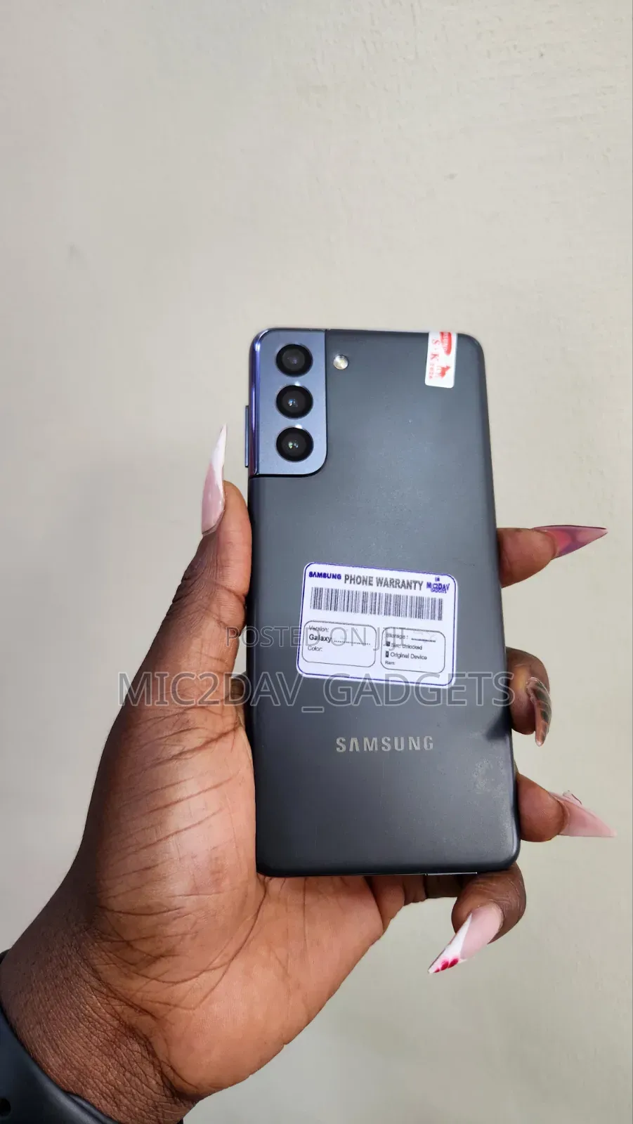 Samsung Galaxy S21 5G 128 GB Gray