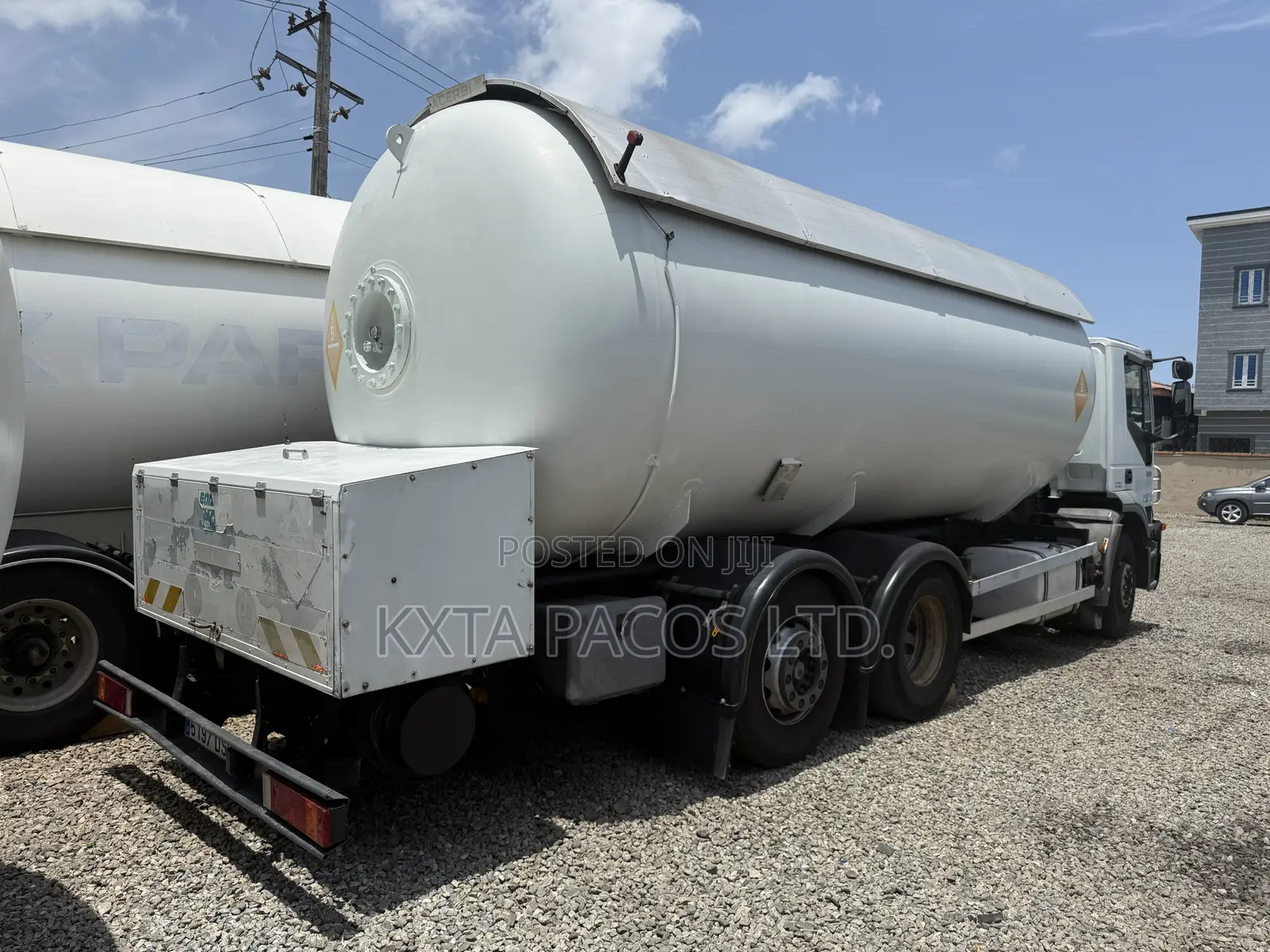 Gas Truck 16.5tons LPG Bobtail Gas Tank Truck