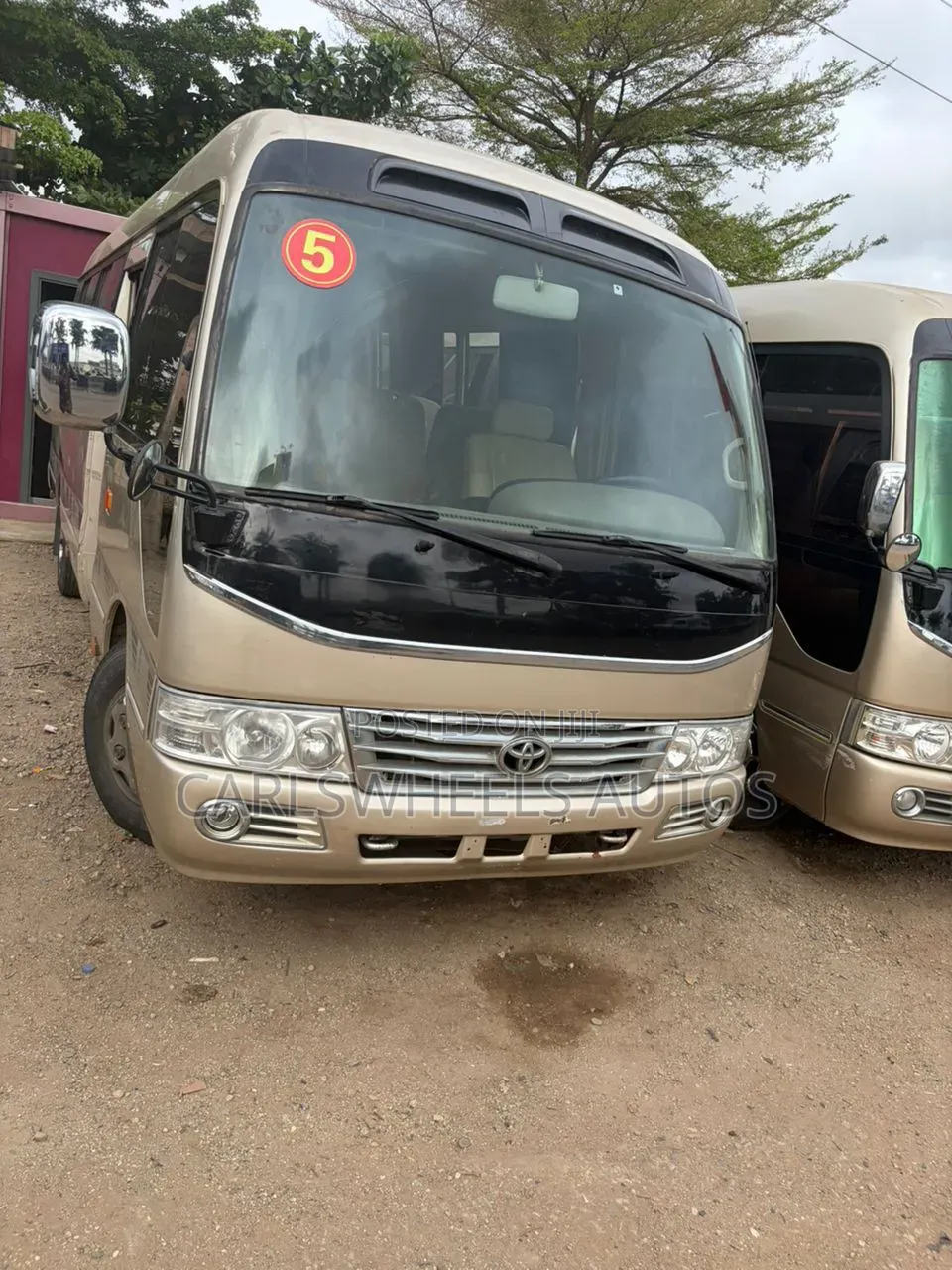 Toyota Coaster 2017 Gold