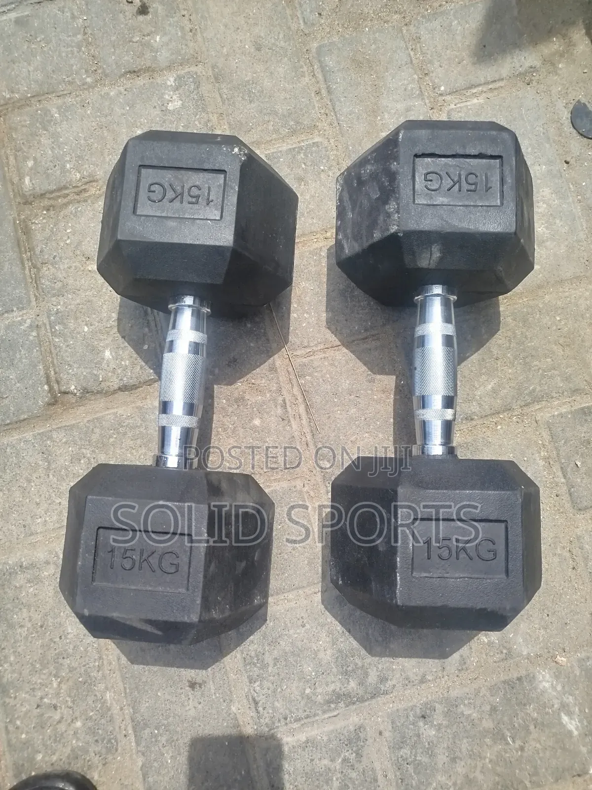 30kg Hexagon Dumbbells Original
