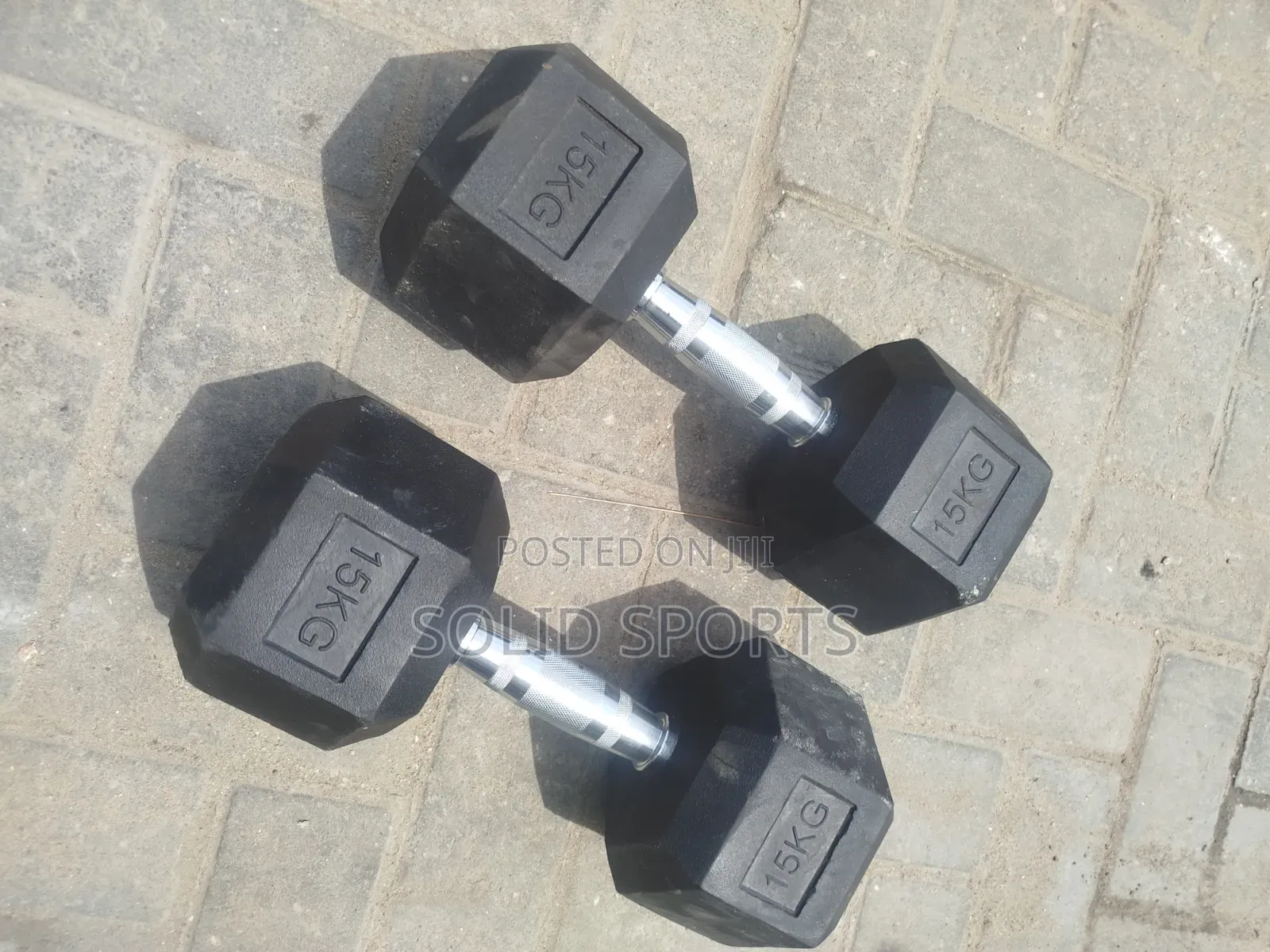 30kg Hexagon Dumbbells Original