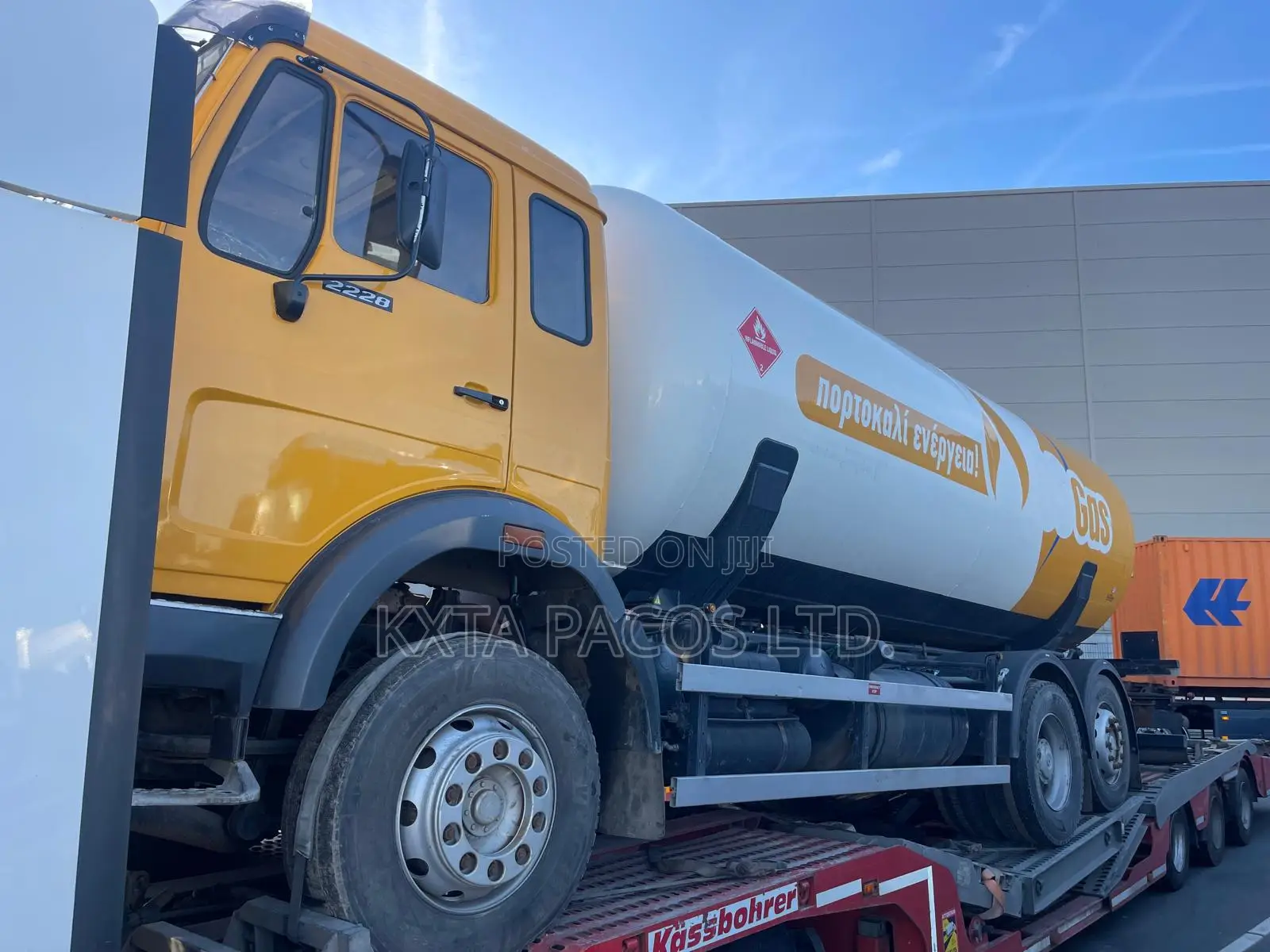 Gas Truck 13tons LPG Bobtail Gas Tank Truck