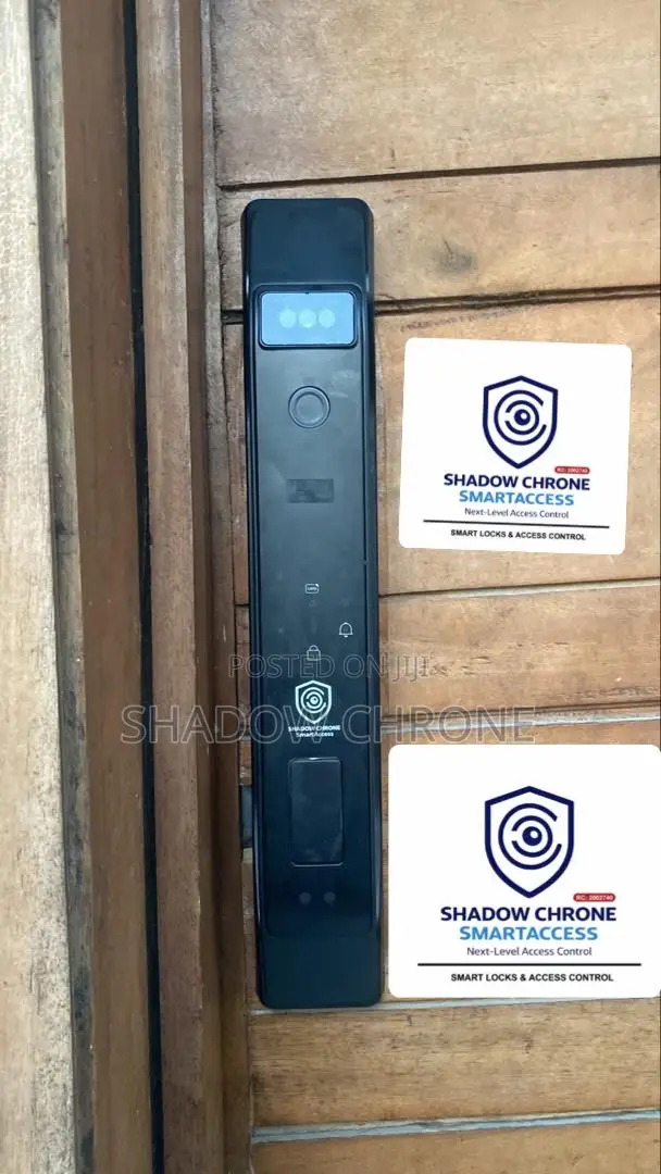 Touchscreen Smart Door Lock With Fingerprint Technology