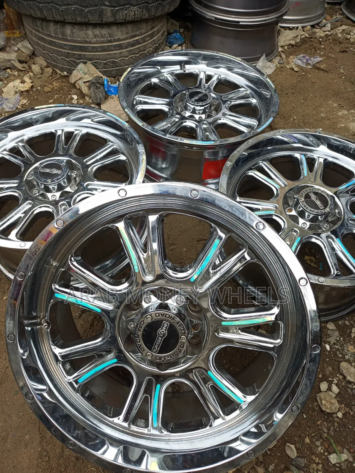 Quality Standard Alloy Wheel Chrome 6 Booth 20 Inch