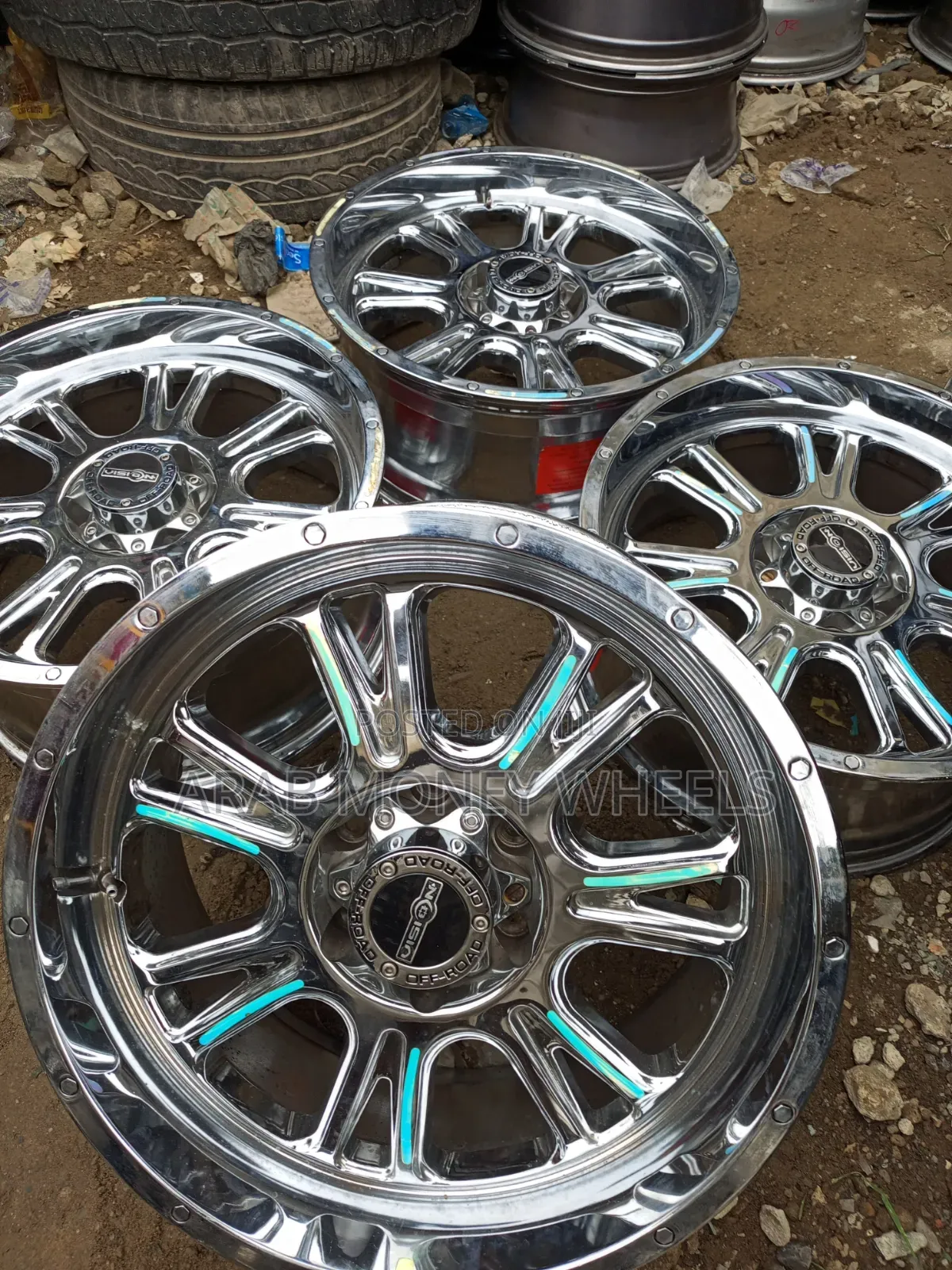 Quality Standard Alloy Wheel Chrome 6 Booth 20 Inch