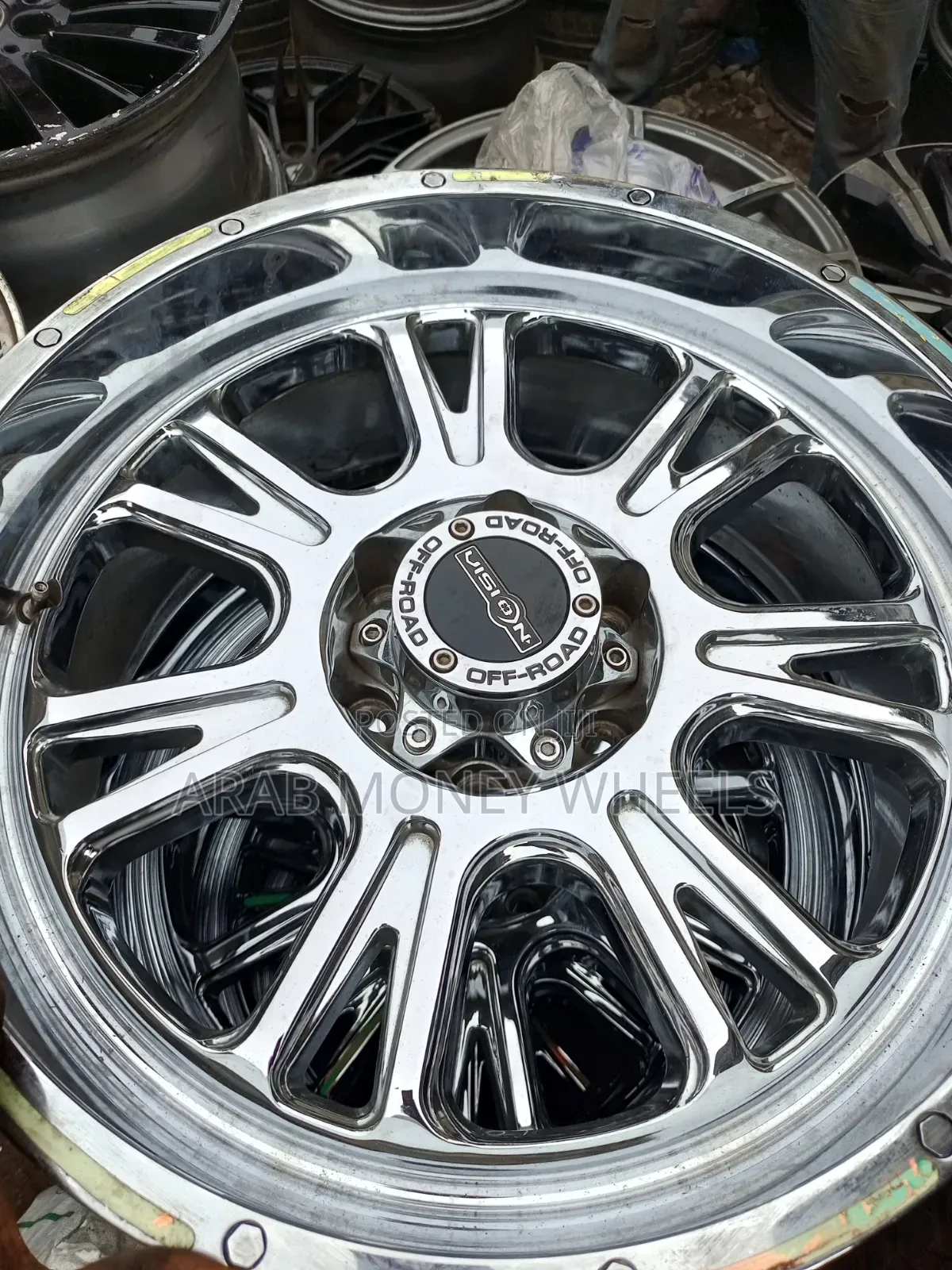 Quality Standard Alloy Wheel Chrome 6 Booth 20 Inch