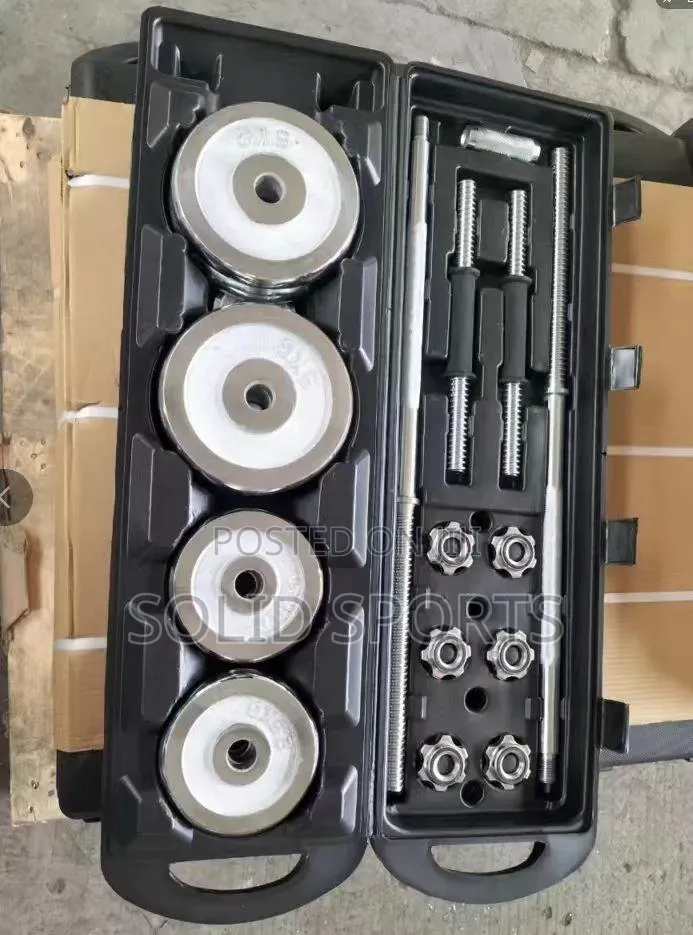 Original Chrome Dumbbell 50 Kg Case