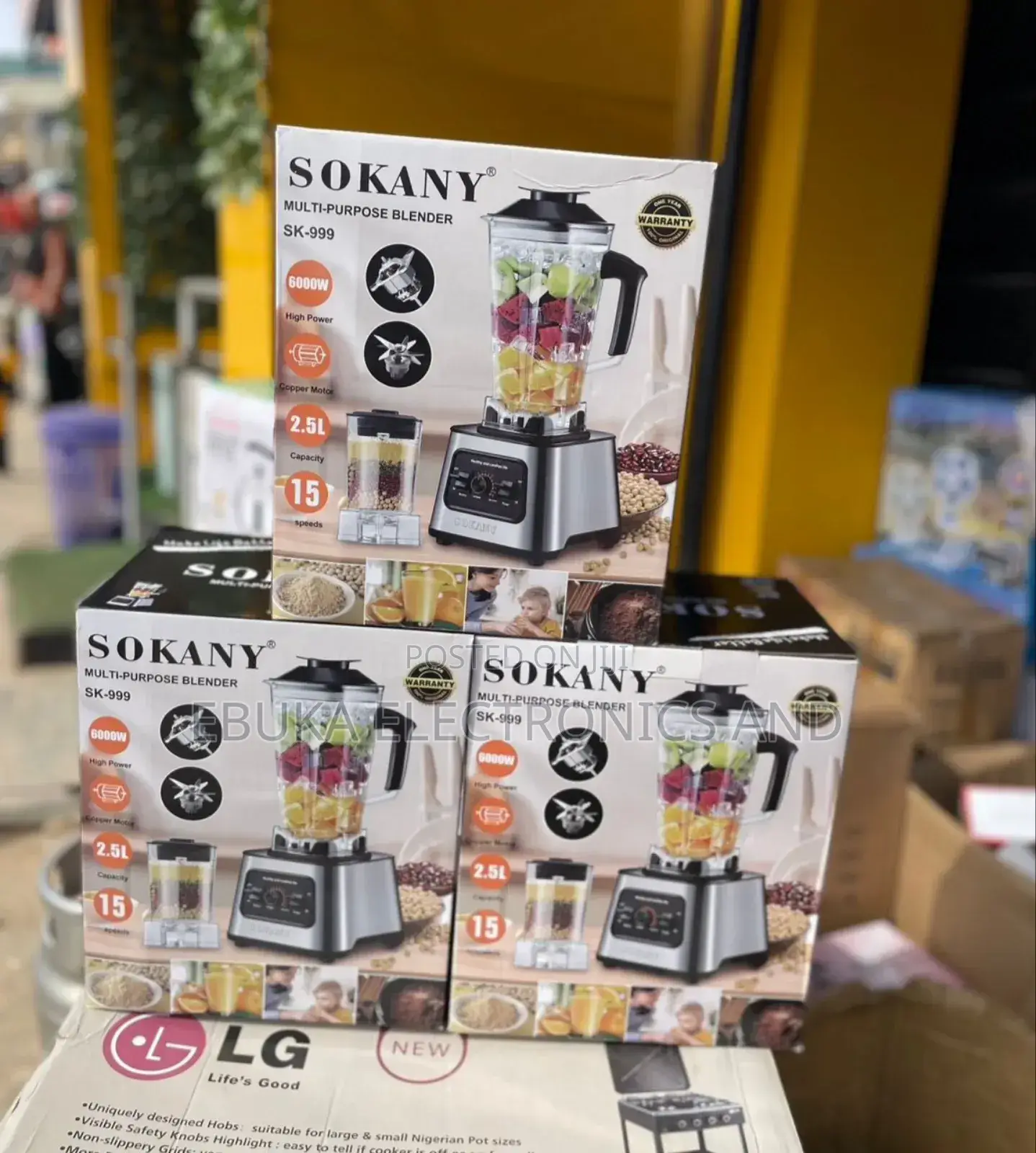Sokany Multipurpose Blender (Sk-999)Is Available Now