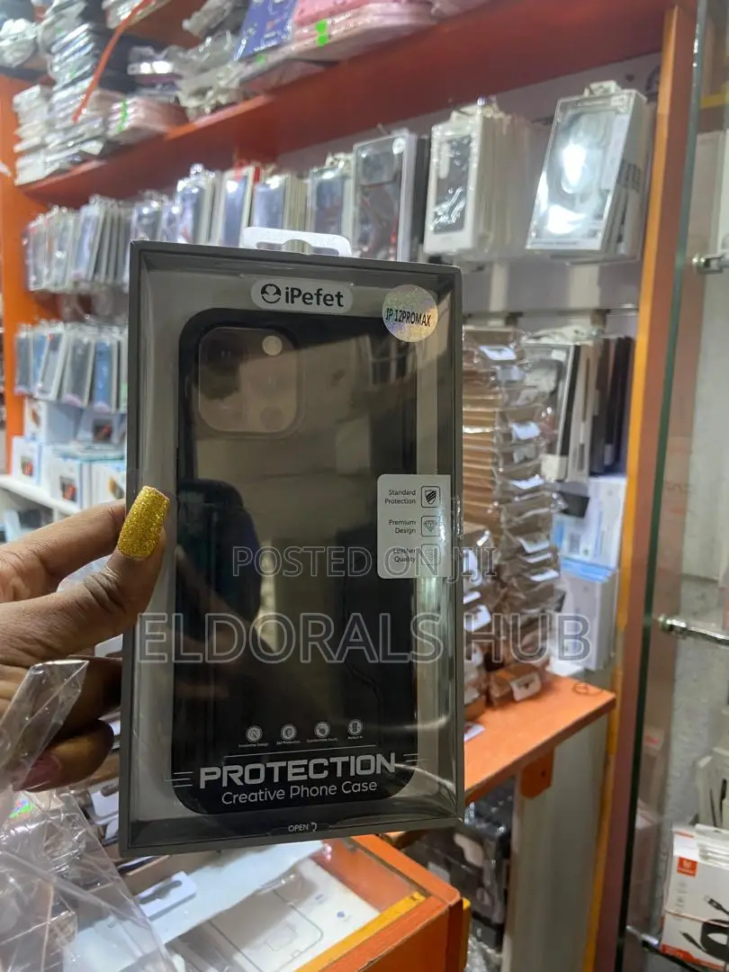 Slim Protective Leather Phone Case for iPhone 12 Pro Max Shockproof