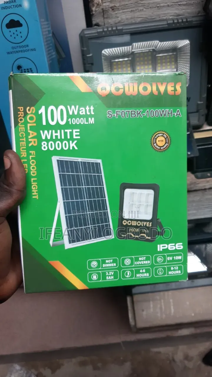 Qcwolves Flood Light 100w