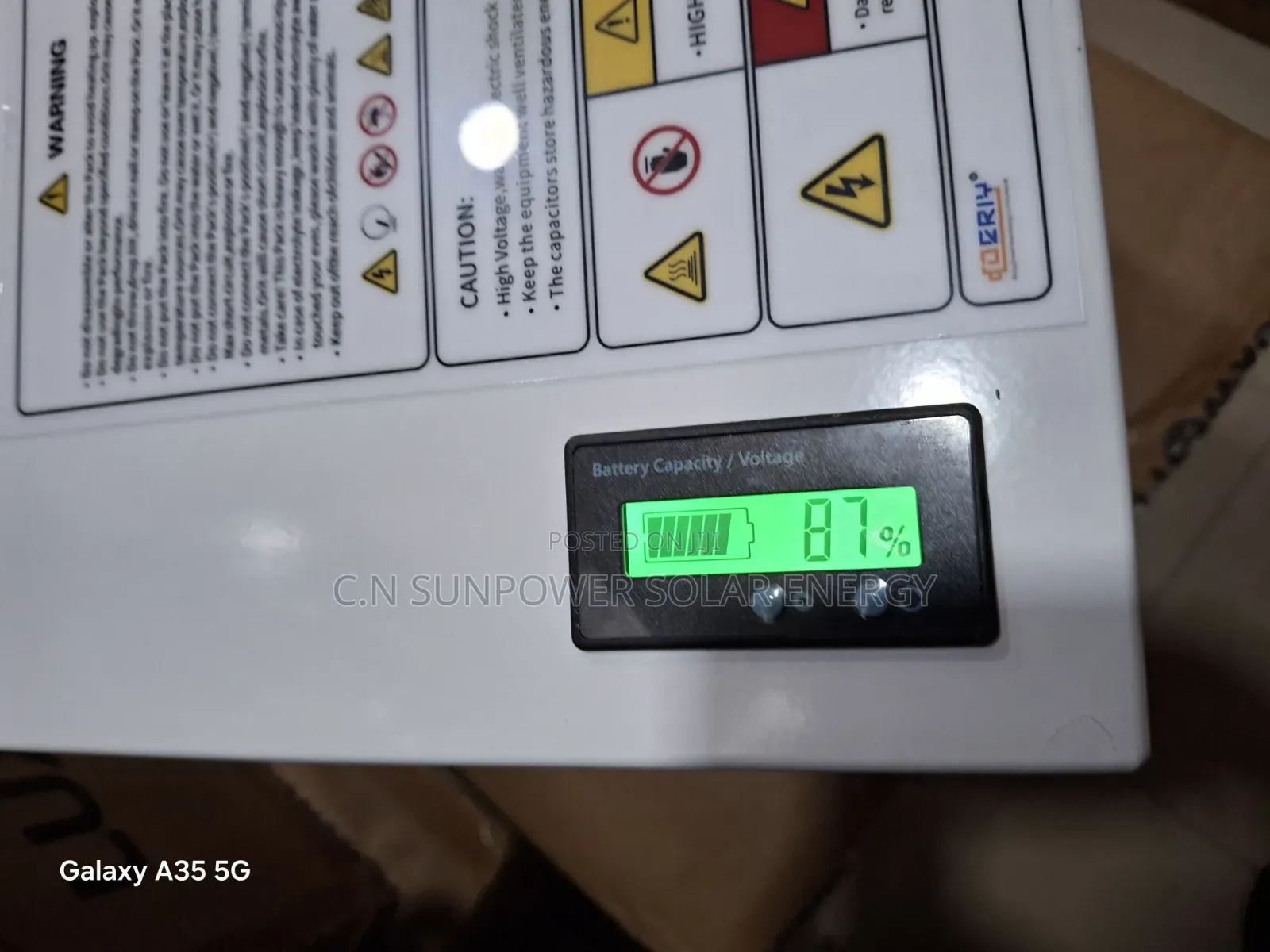 3.5kwh/12v Deriy Lithium-Iron Battery