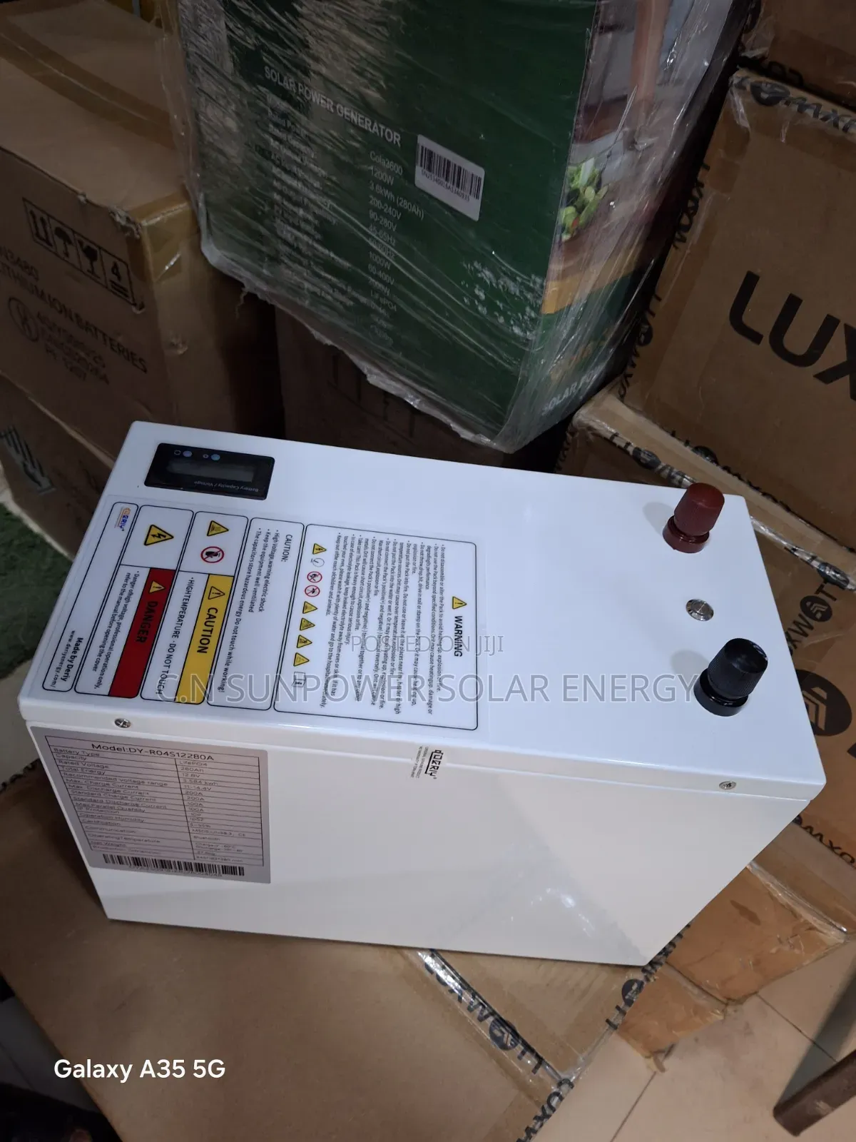 3.5kwh/12v Deriy Lithium-Iron Battery