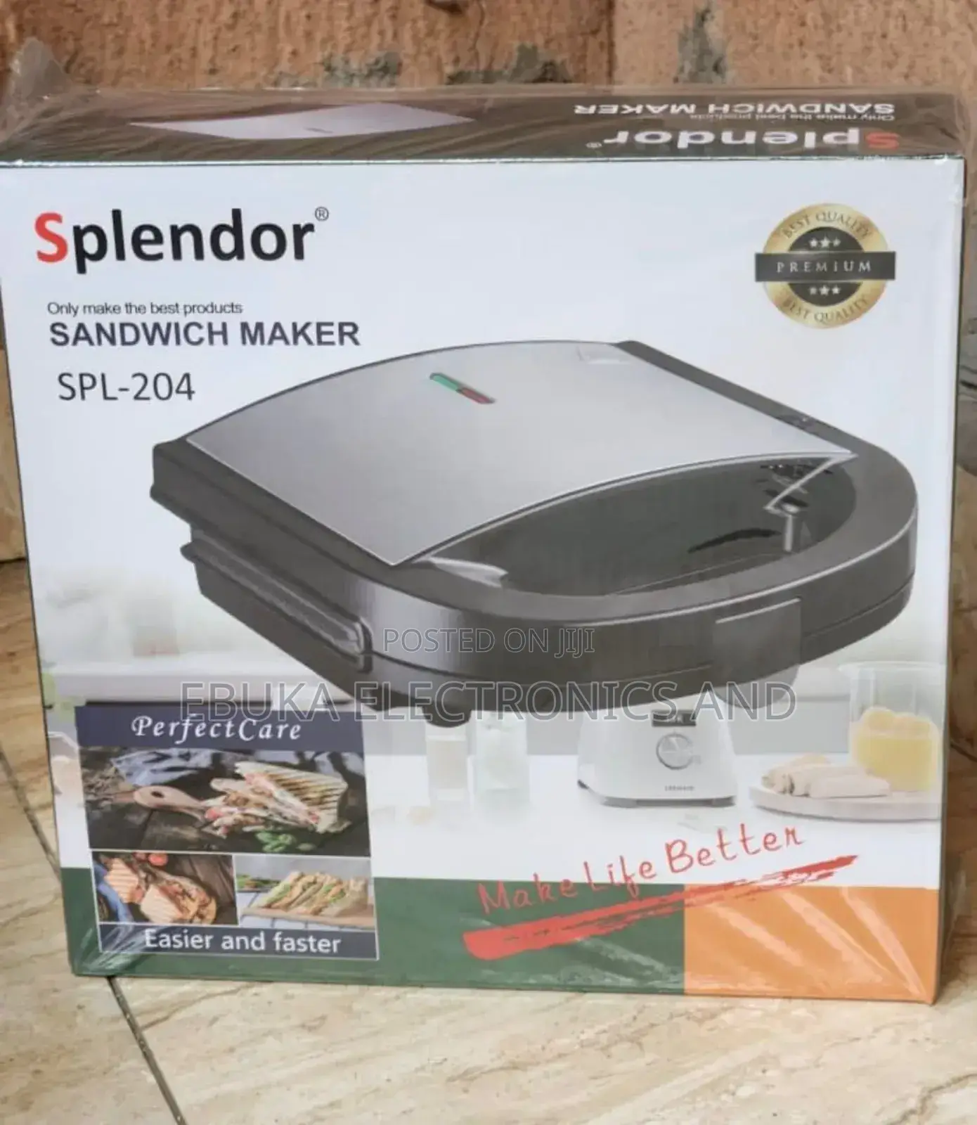 Splendor Sandwich Maker/Toaster (Spl-204) Is Available Now