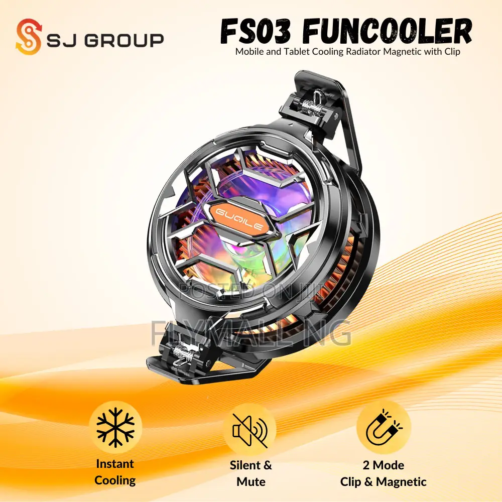 Guoile Fs03 Magnetic Ice Phone Cooler Fan