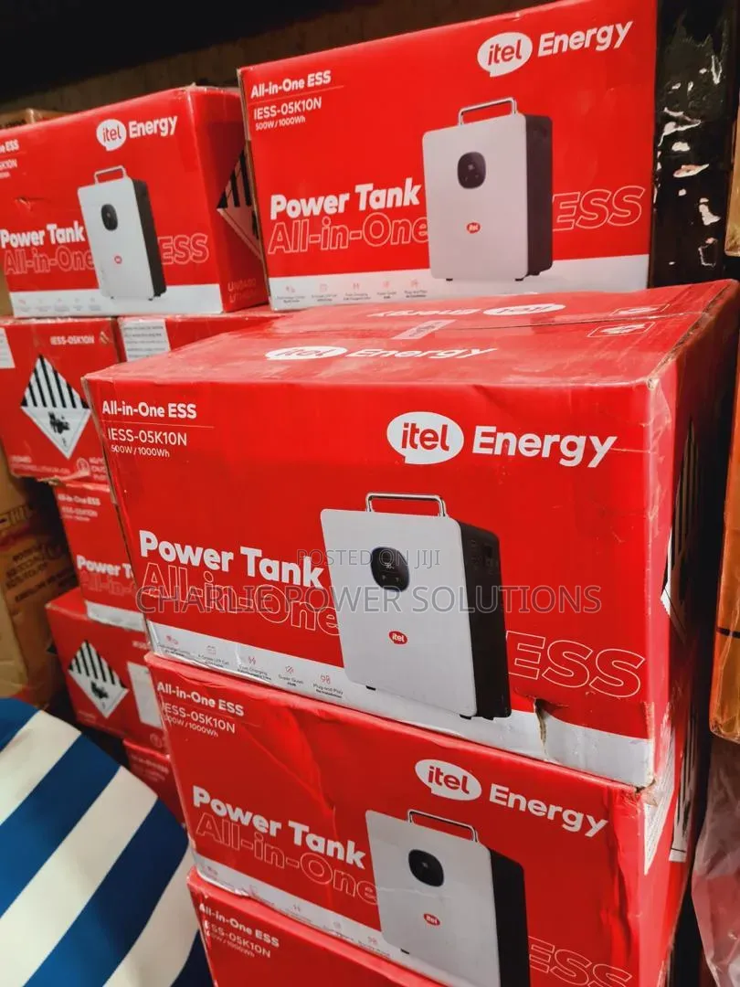 500watts Itel Power Tank Solar Generator Comes With 350watts Panel